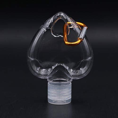 Botellas de Llave en Forma de Corazón esowemsn 50ml 2pcs