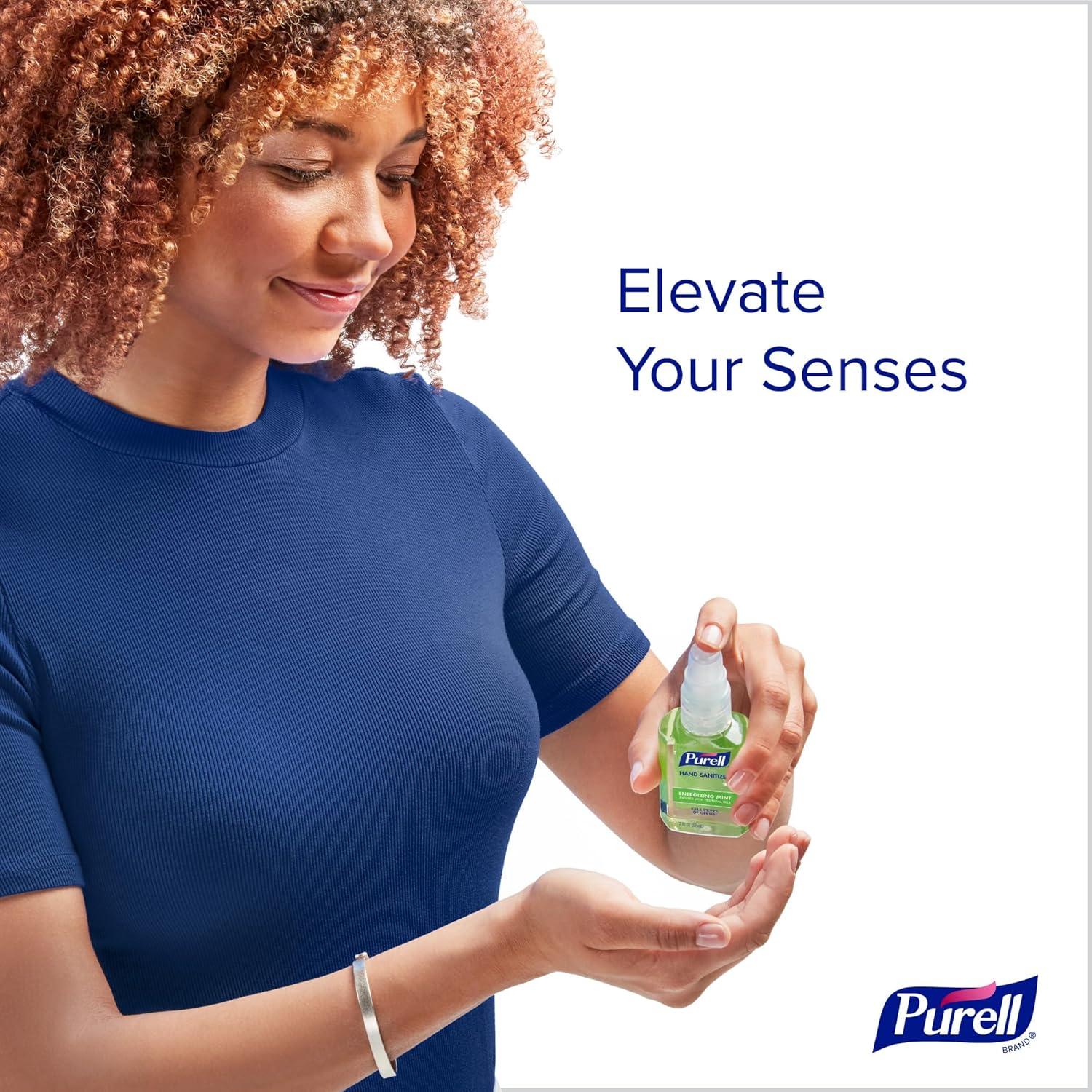 Gel desinfectante de manos PURELL Advanced 2 oz menta - 6 unidades