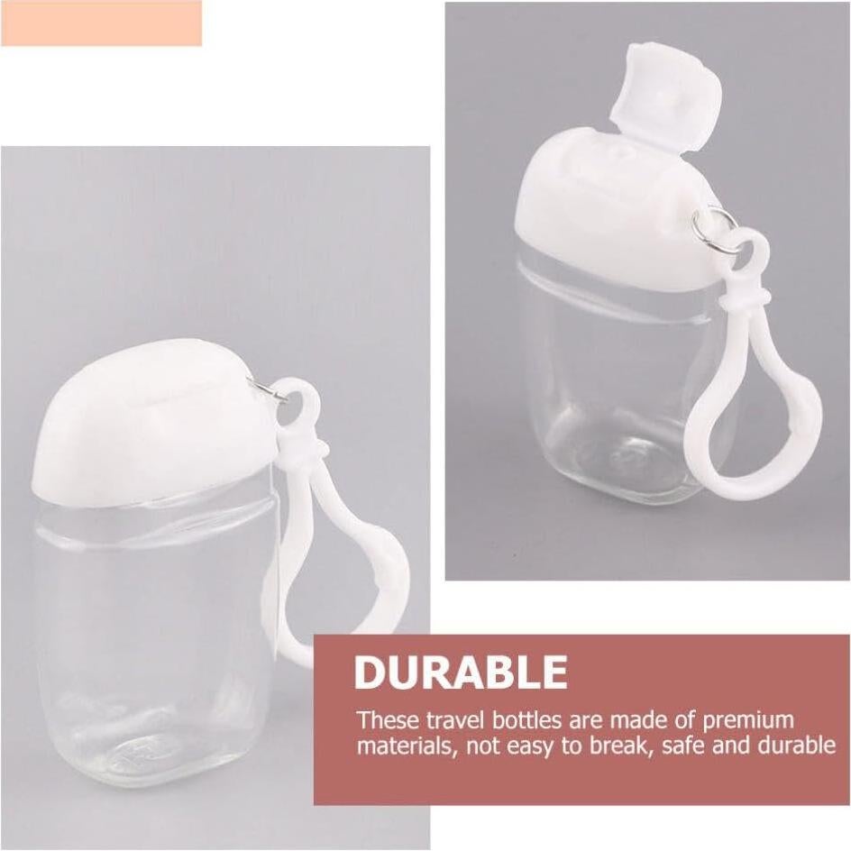 27 Botellas de Viaje 30ml Minkissy a Prueba de Fugas con Gancho