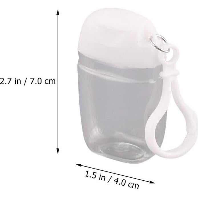 27 Botellas de Viaje 30ml Minkissy a Prueba de Fugas con Gancho