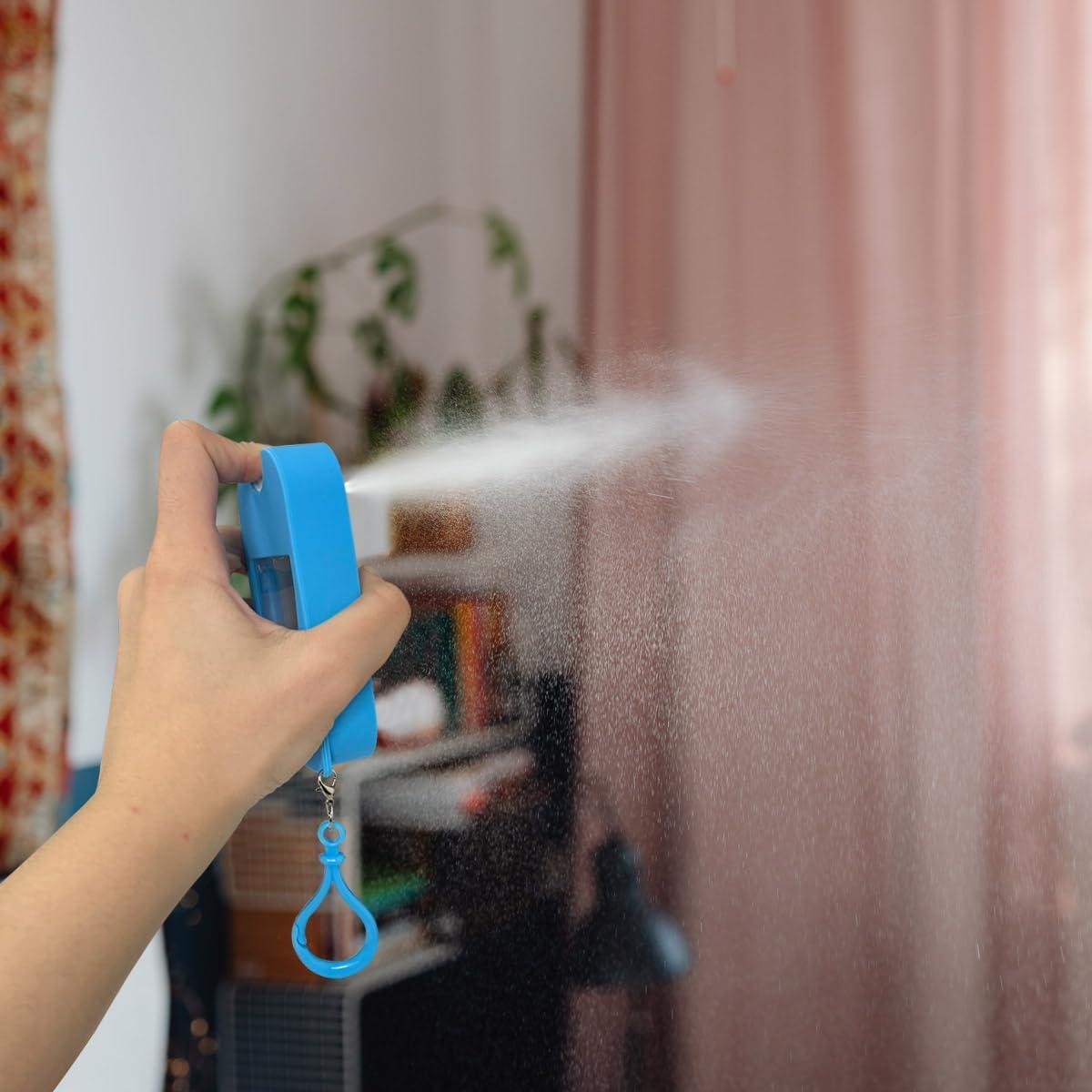 Botellas de Spray Rellenables Zhuohai 38ml Azul - Pack de 2