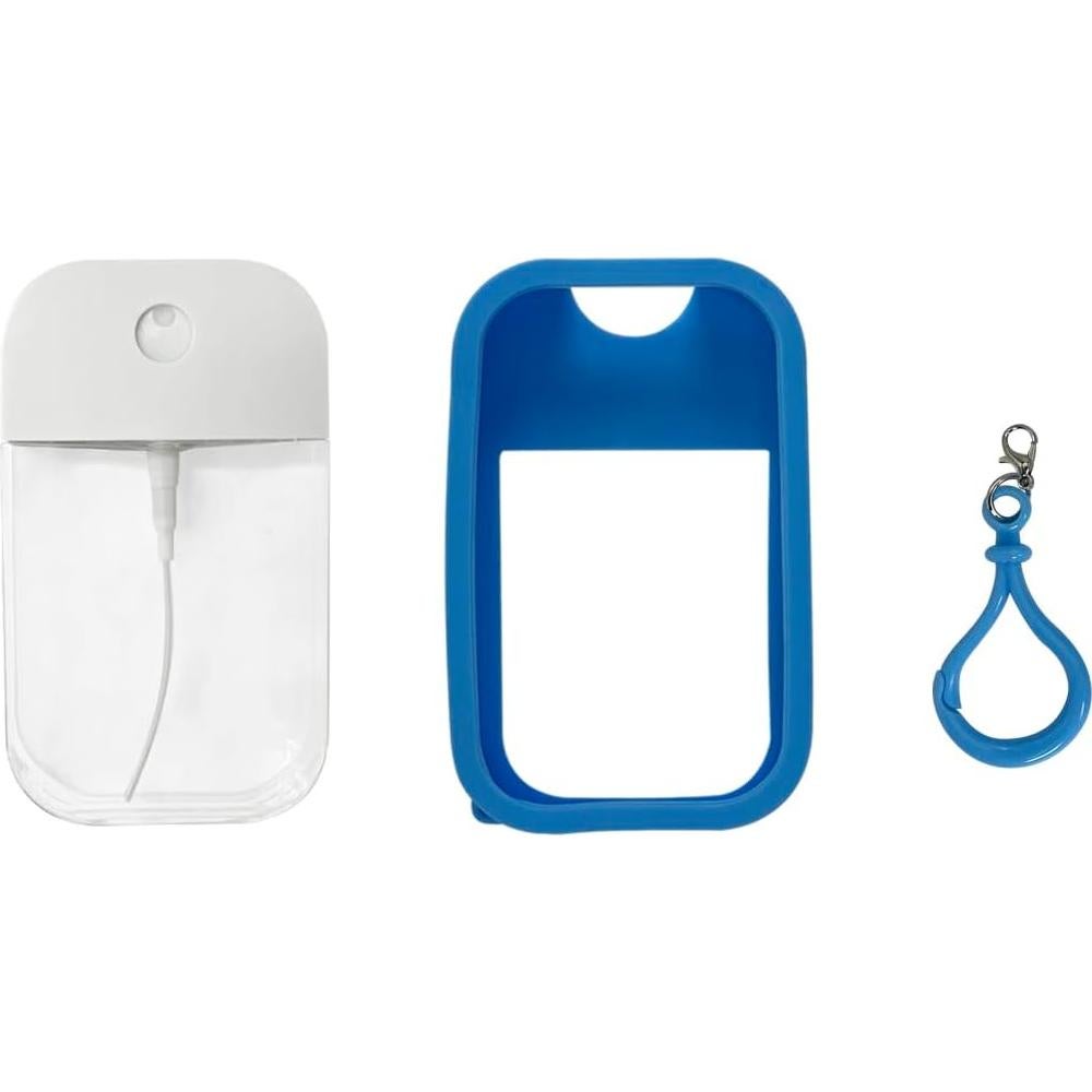 Botellas de Spray Rellenables Zhuohai 38ml Azul - Pack de 2