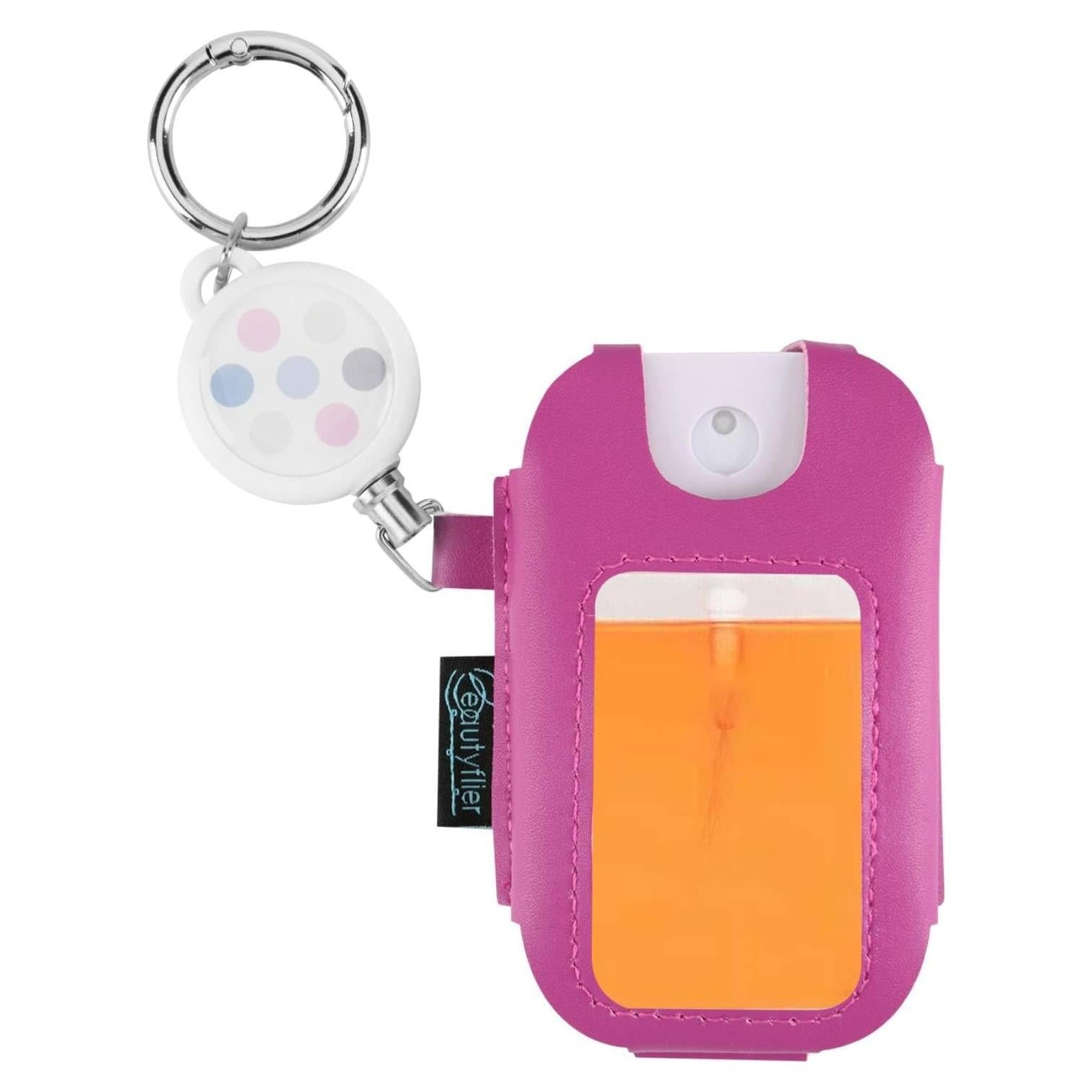 Funda de PU Beautyflier para Spray Desinfectante 30ml Rosa