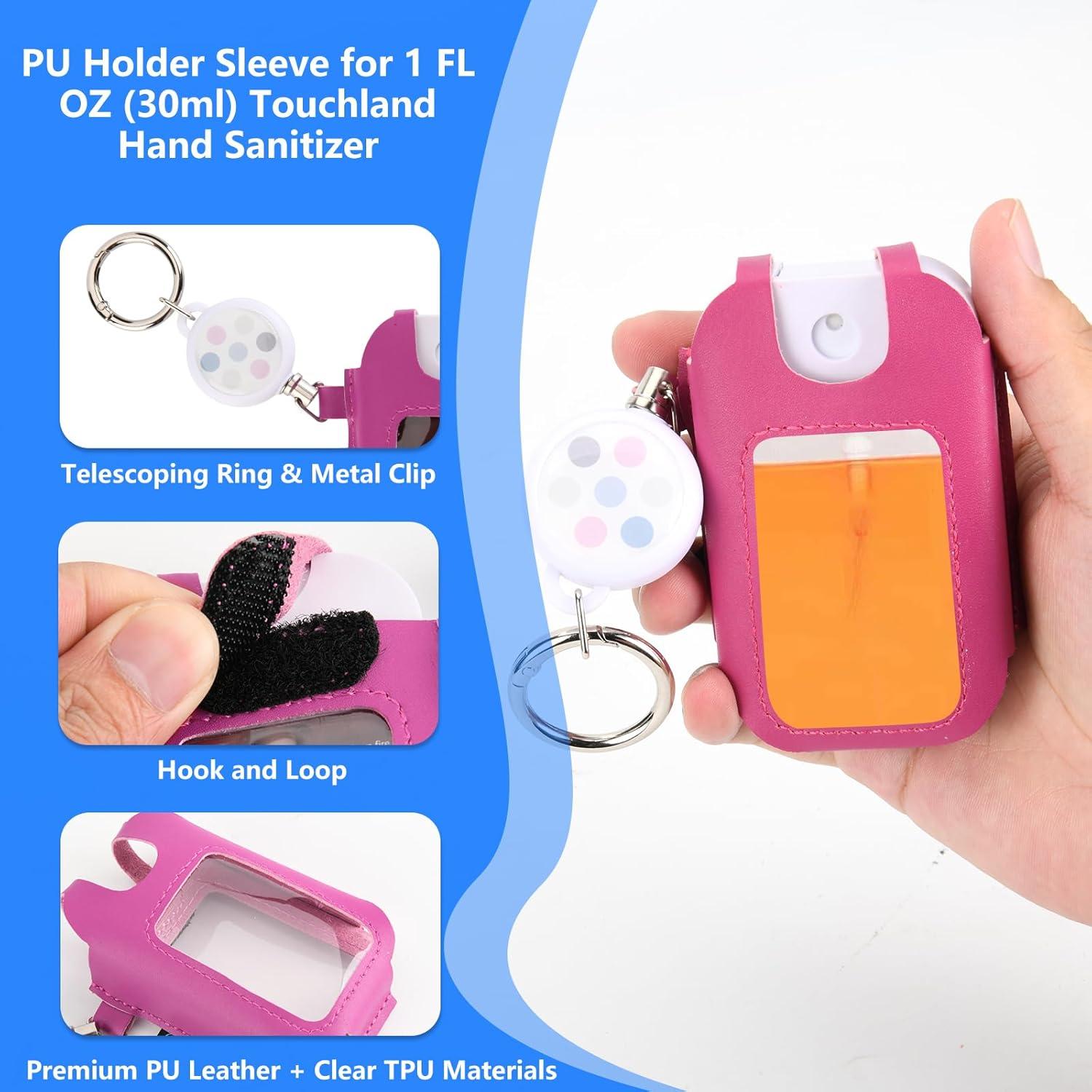 Funda de PU Beautyflier para Spray Desinfectante 30ml Rosa