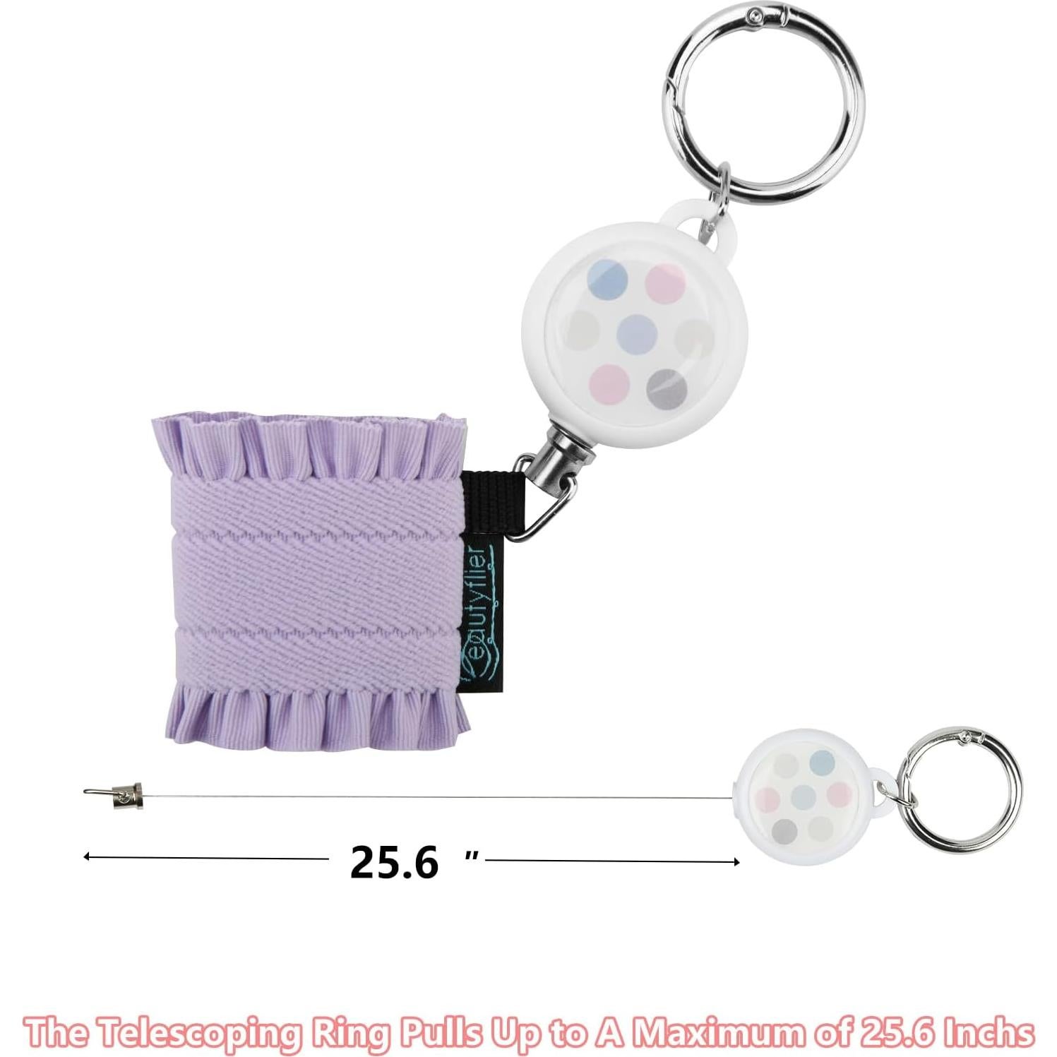 Beautyflier 4 Fundas Elásticas para Desinfectante de Manos 90g