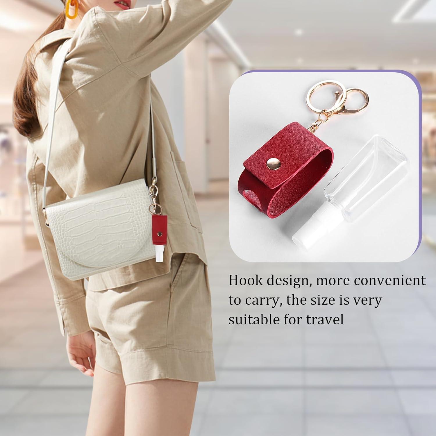 Botella de Spray de Alcohol WUMUZAI 30 ml Mini Viaje