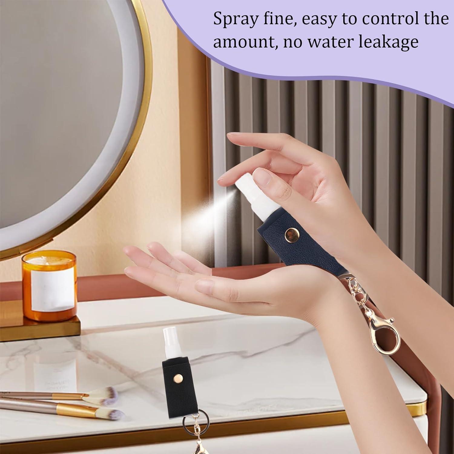 Botella de Spray de Alcohol WUMUZAI 30 ml Mini Viaje