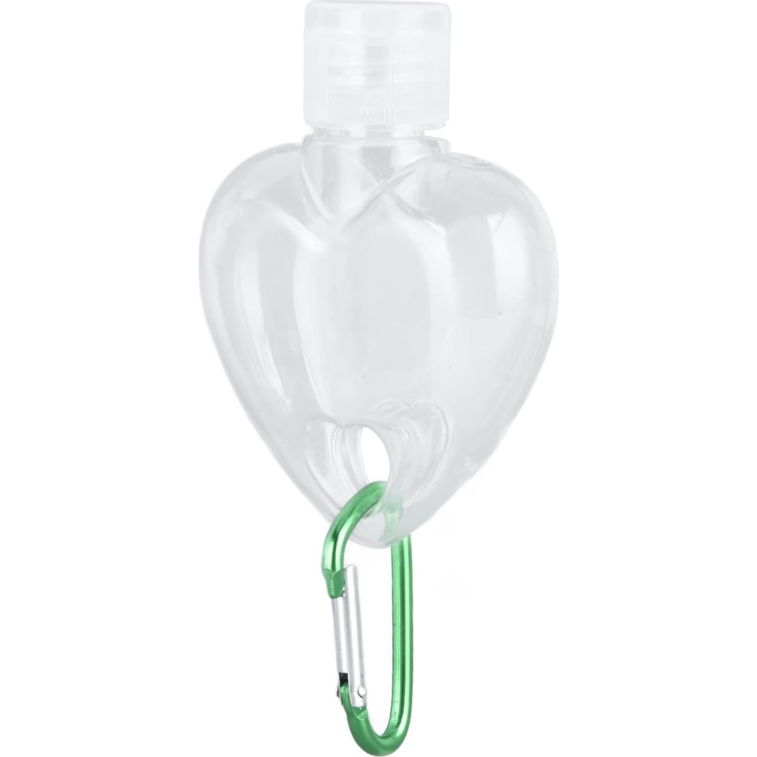 Botellas de Viaje Tiiyee 74ml con Llavero - Paquete de 4