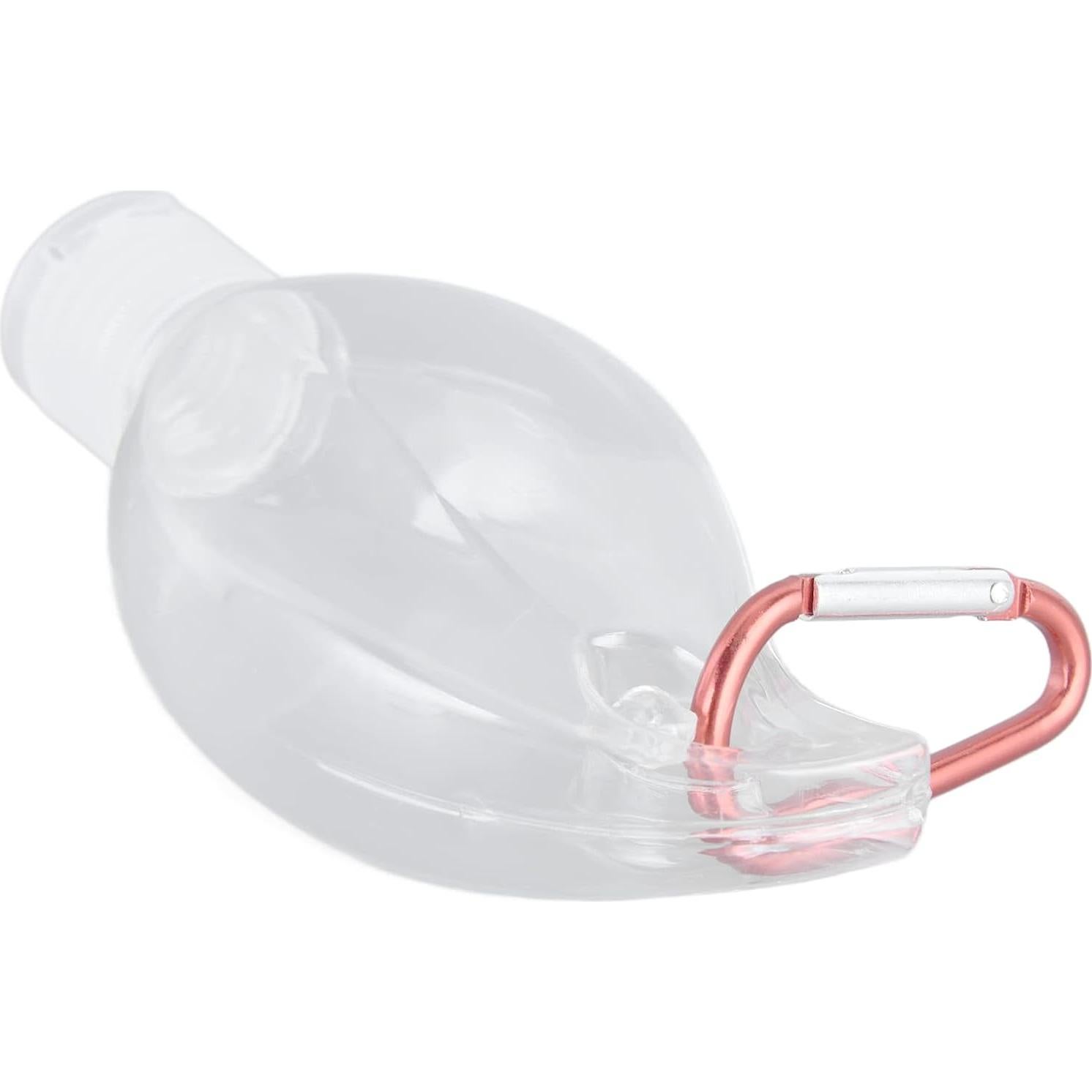 Botellas de Viaje Tiiyee 74ml con Llavero - Paquete de 4