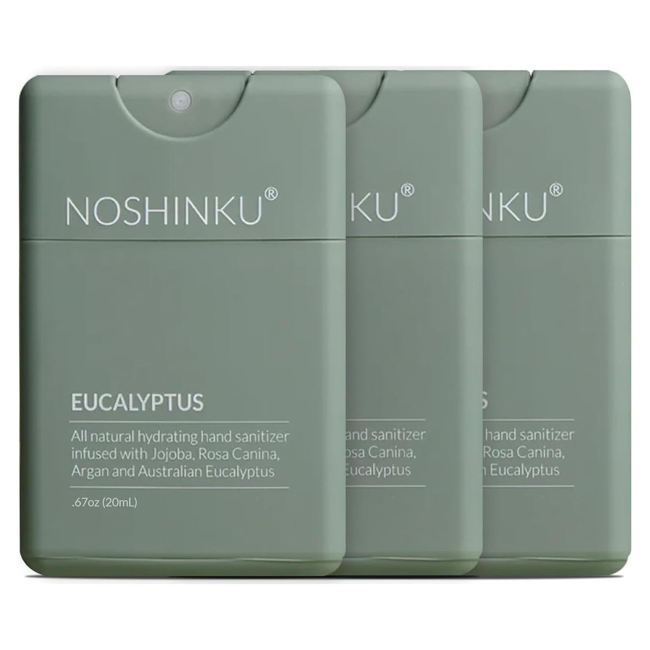 Desinfectante de Manos Noshinku Eucalipto 3-Pack 140g