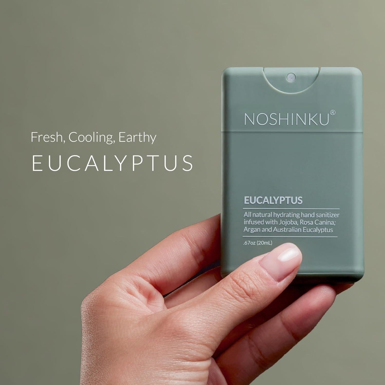 Desinfectante de Manos Noshinku Eucalipto 3-Pack 140g