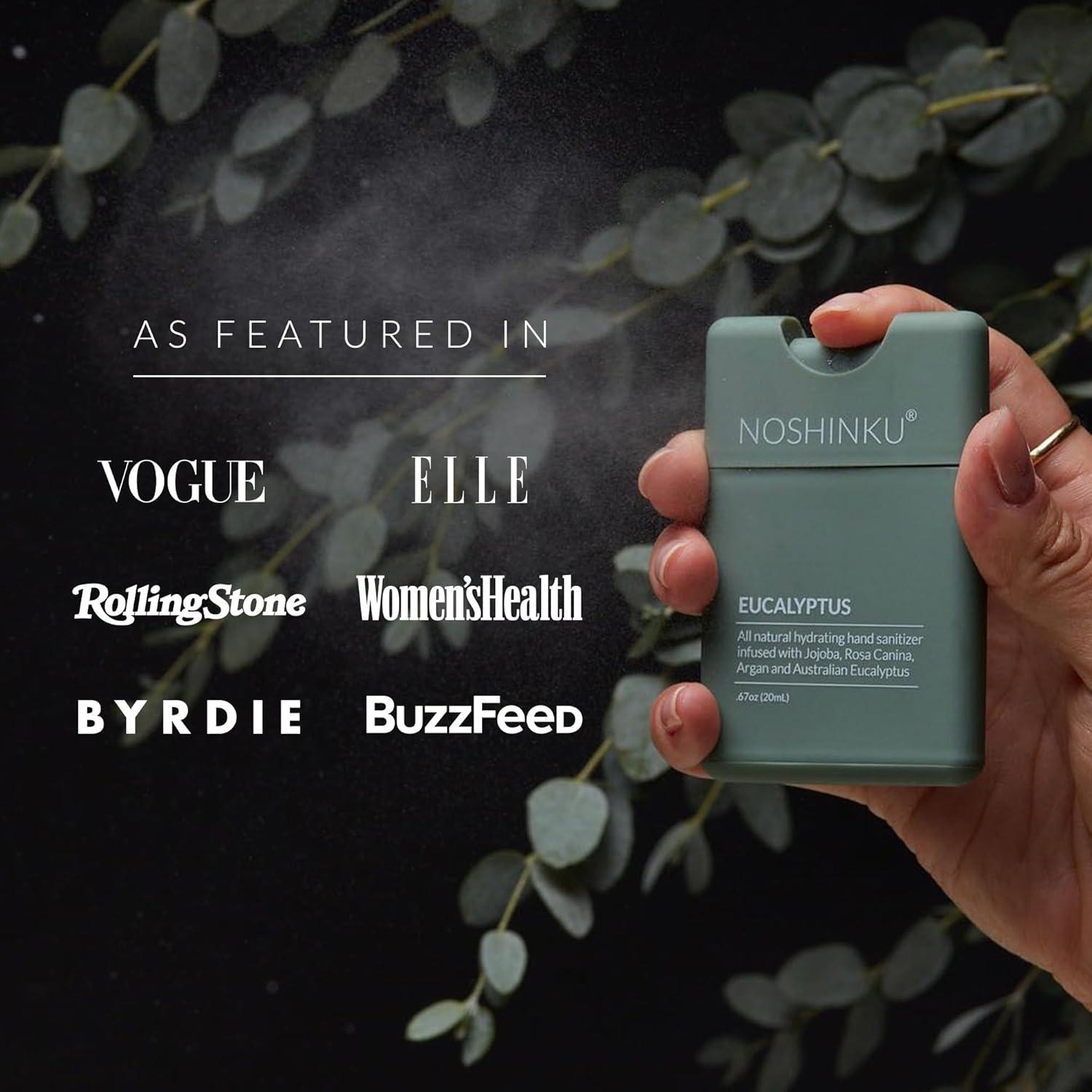 Desinfectante de Manos Noshinku Eucalipto 3-Pack 140g