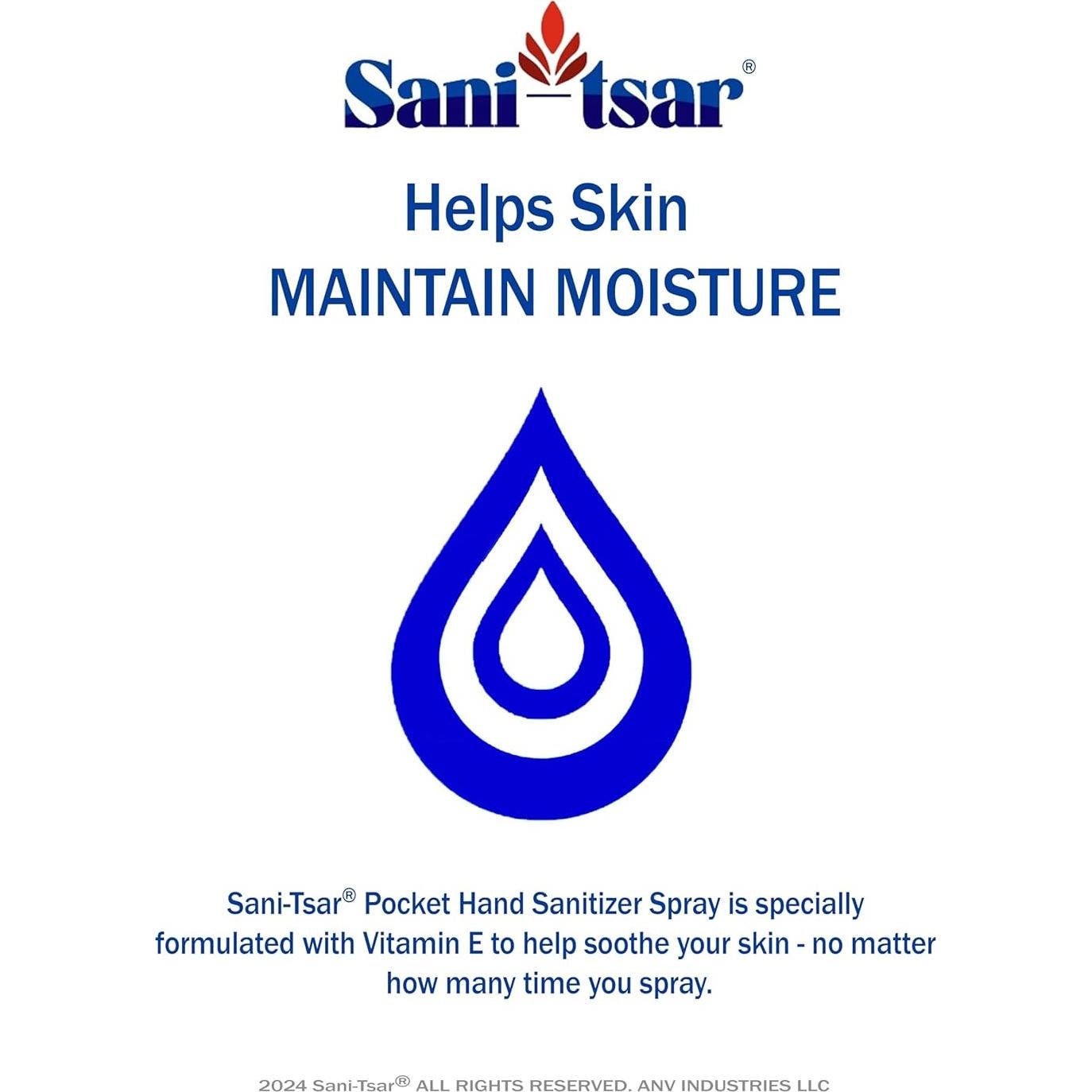 Spray Desinfectante de Manos Sani-Tsar 20ml Pack 3 Viaje