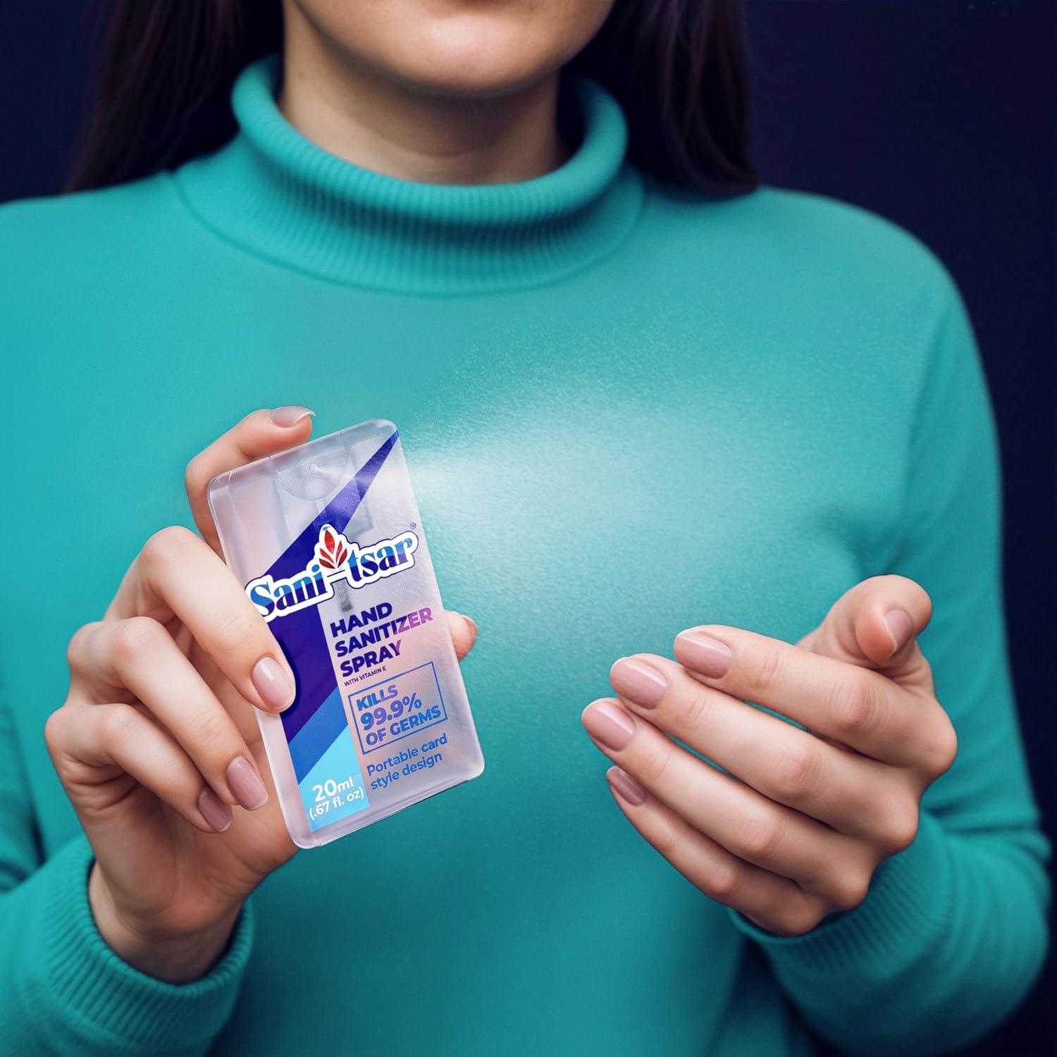 Spray Desinfectante de Manos Sani-Tsar 20ml Pack 3 Viaje