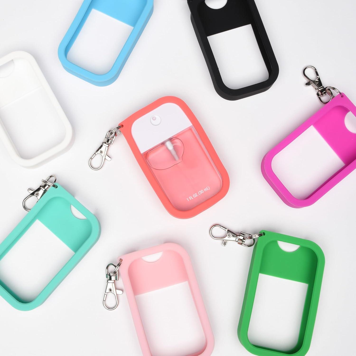 Funda de Silicona Touchland 1 oz Lluvia Púrpura con Clip