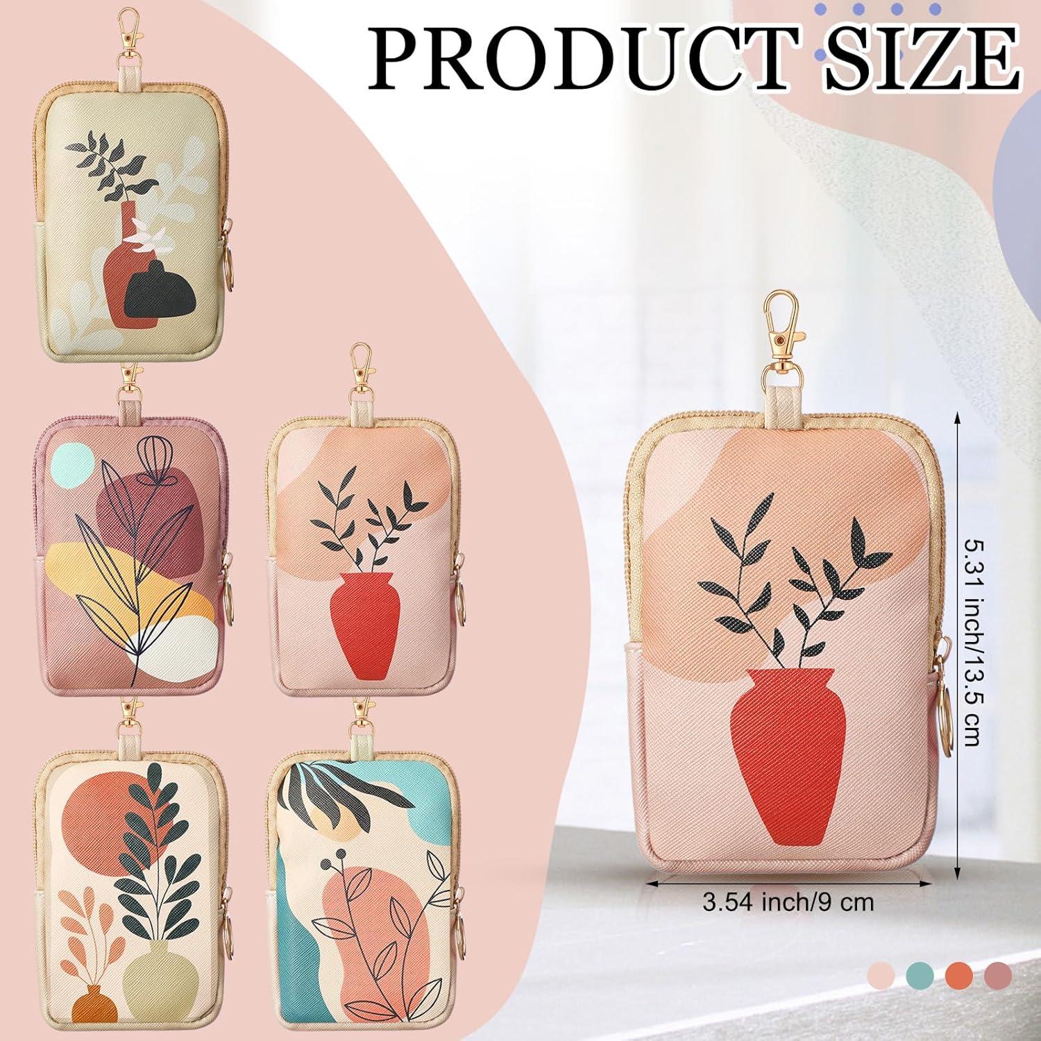 Funda de Cuero Boho para Desinfectante de Manos 30 ml - 5 Pcs