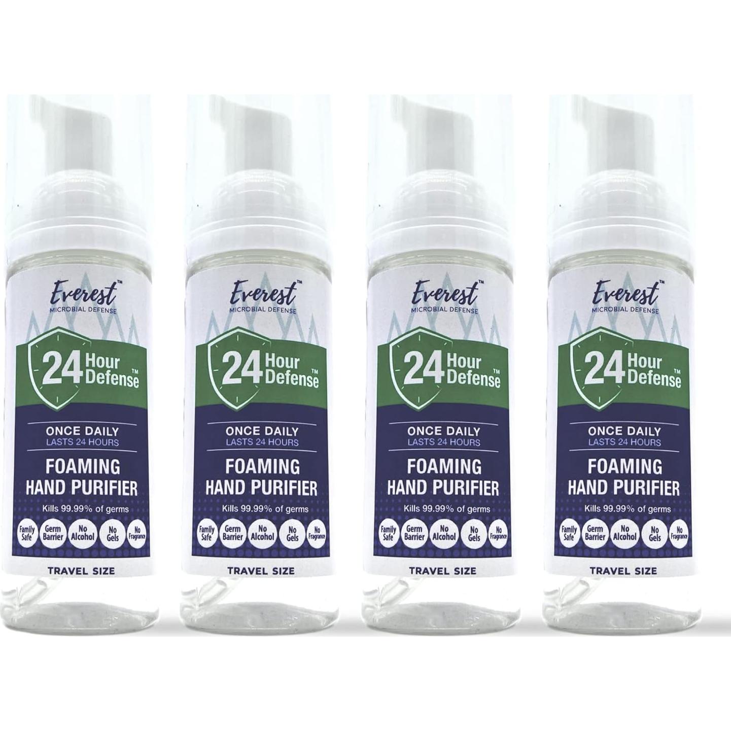 Desinfectante de Manos Espumoso Everest 24 Horas Sin Fragancia