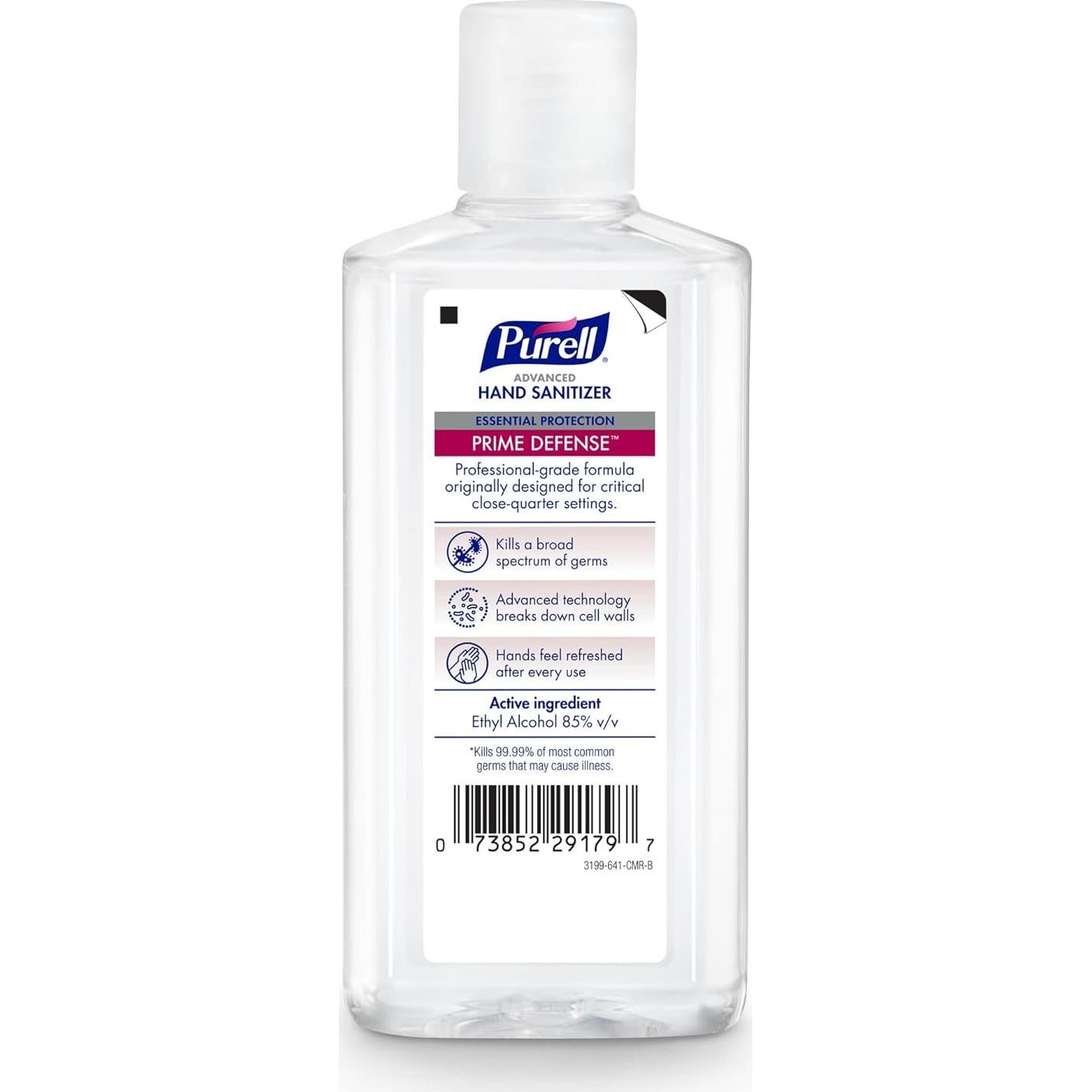 Desinfectante de Manos PURELL PRIME DEFENSE 118 ml x6 - 85% Alcohol
