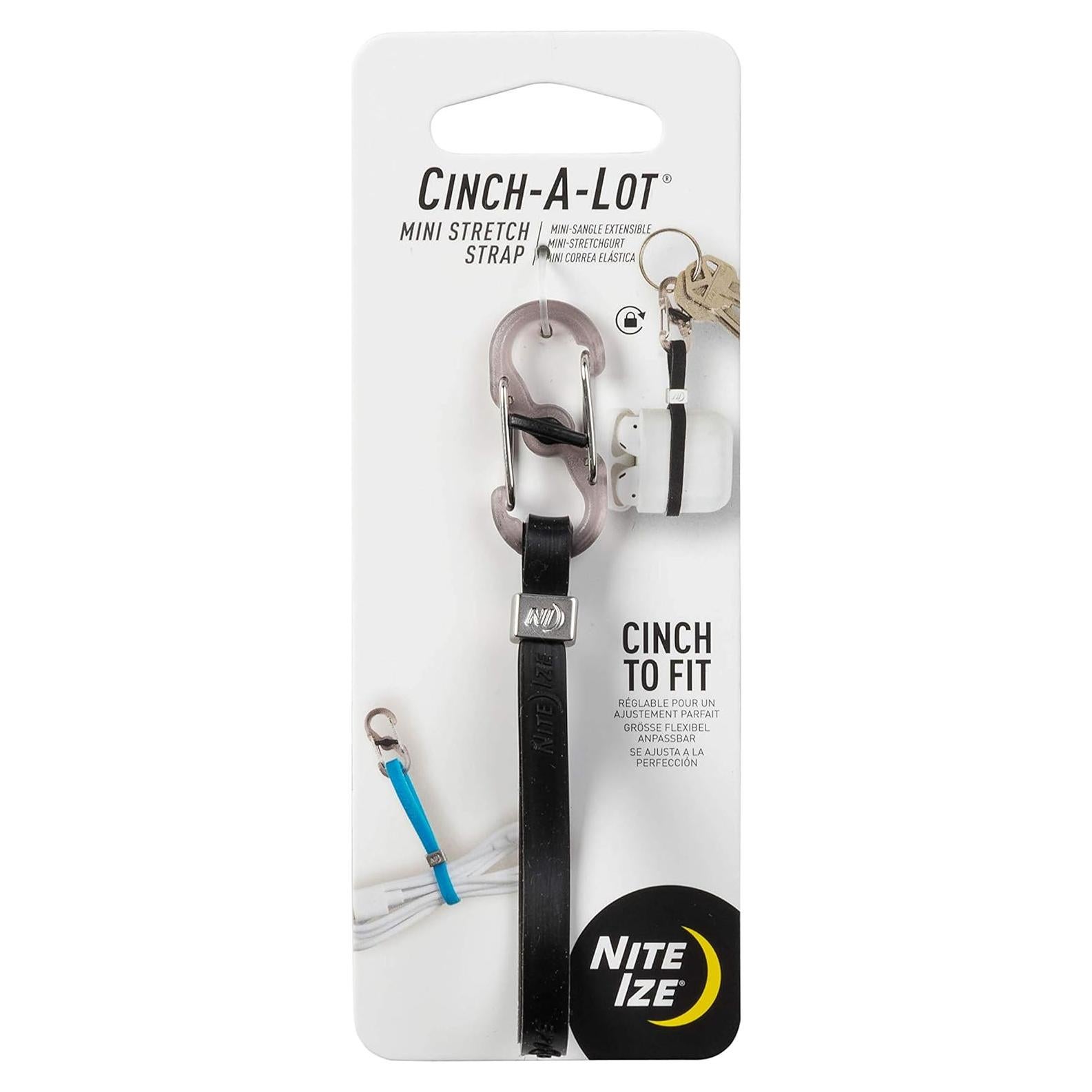 Correa Estirable Nite Ize Cinch-A-Lot Mini Negra