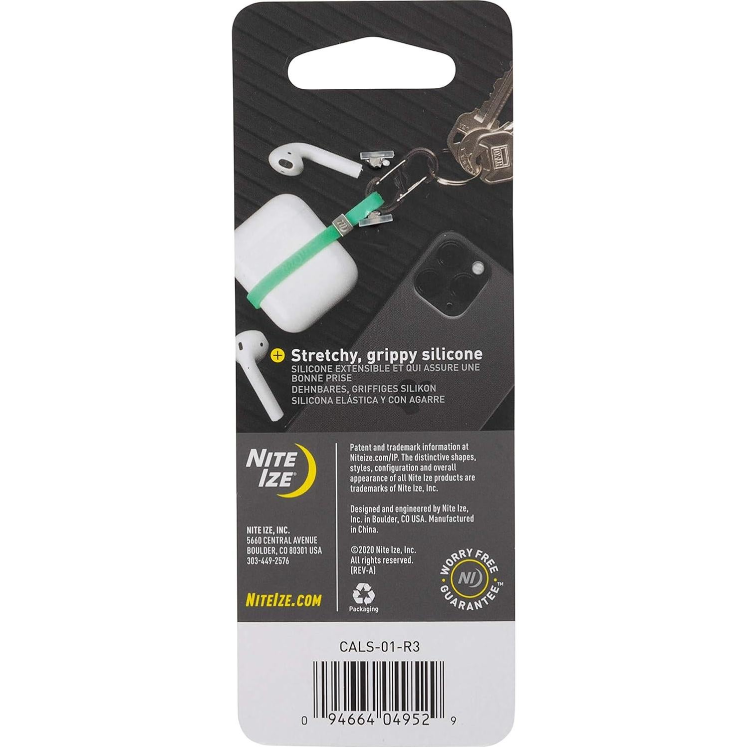 Correa Estirable Nite Ize Cinch-A-Lot Mini Negra