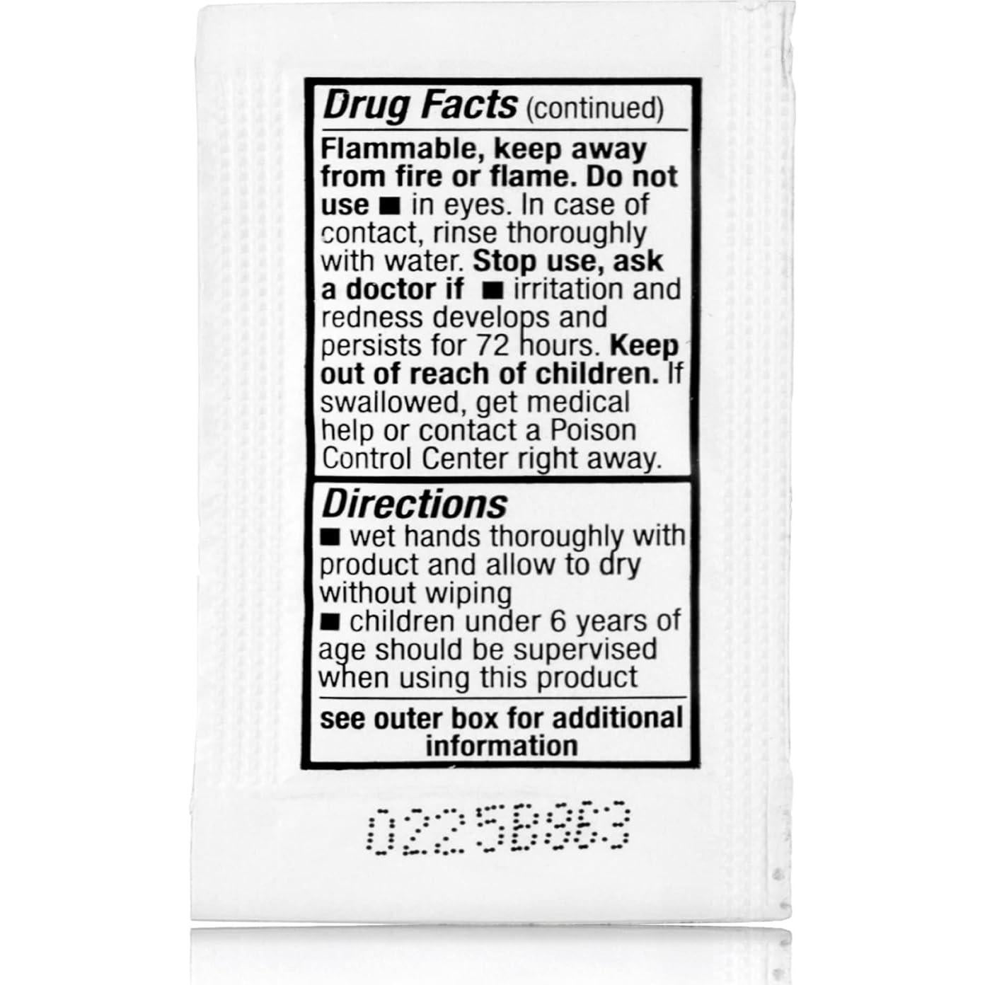 Gel desinfectante de manos McKesson con aloe 9g - 144 unidades