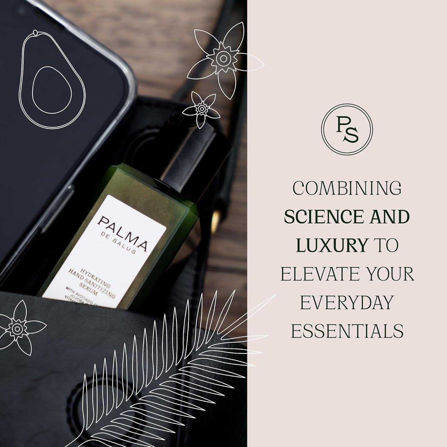 Desinfectante de manos 70% alcohol + Hidratante 59ml | Palma de Salus