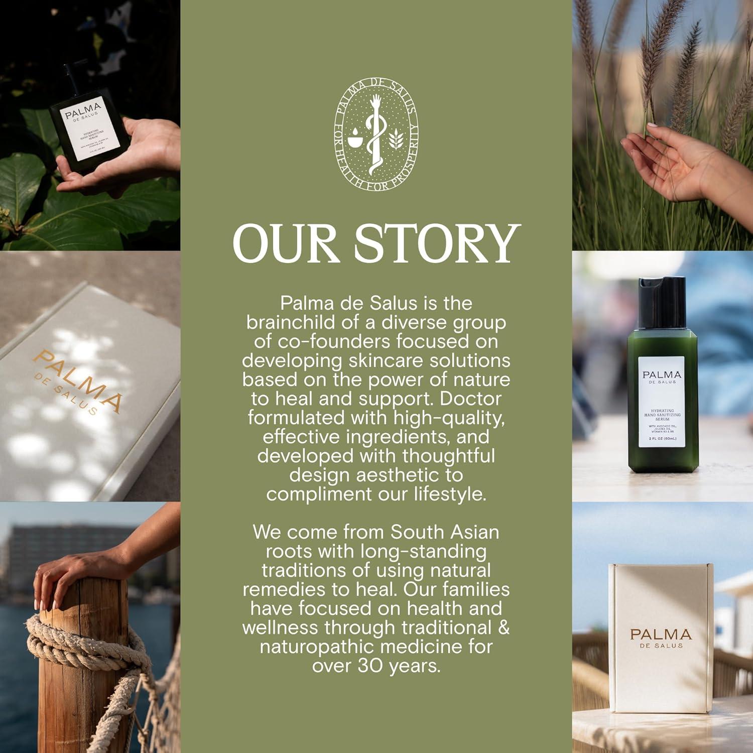 Desinfectante de manos 70% alcohol + Hidratante 59ml | Palma de Salus