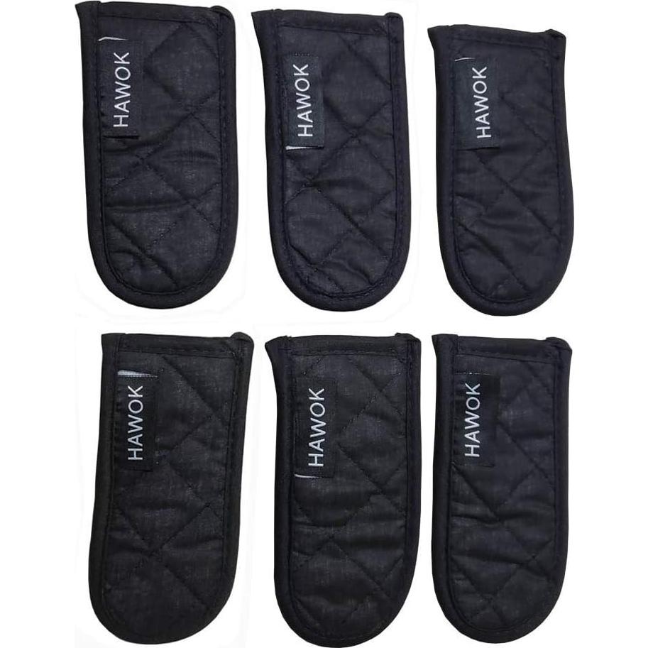 Guantes de Calor HAWOK para Sartén Hierro Fundido Set 6
