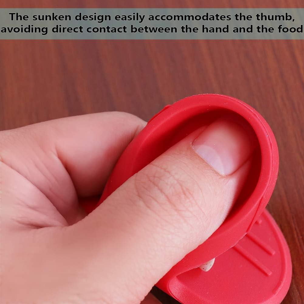 Soportes de Olla de Silicona YYP - Set de 3 Mini Guantes Rojo