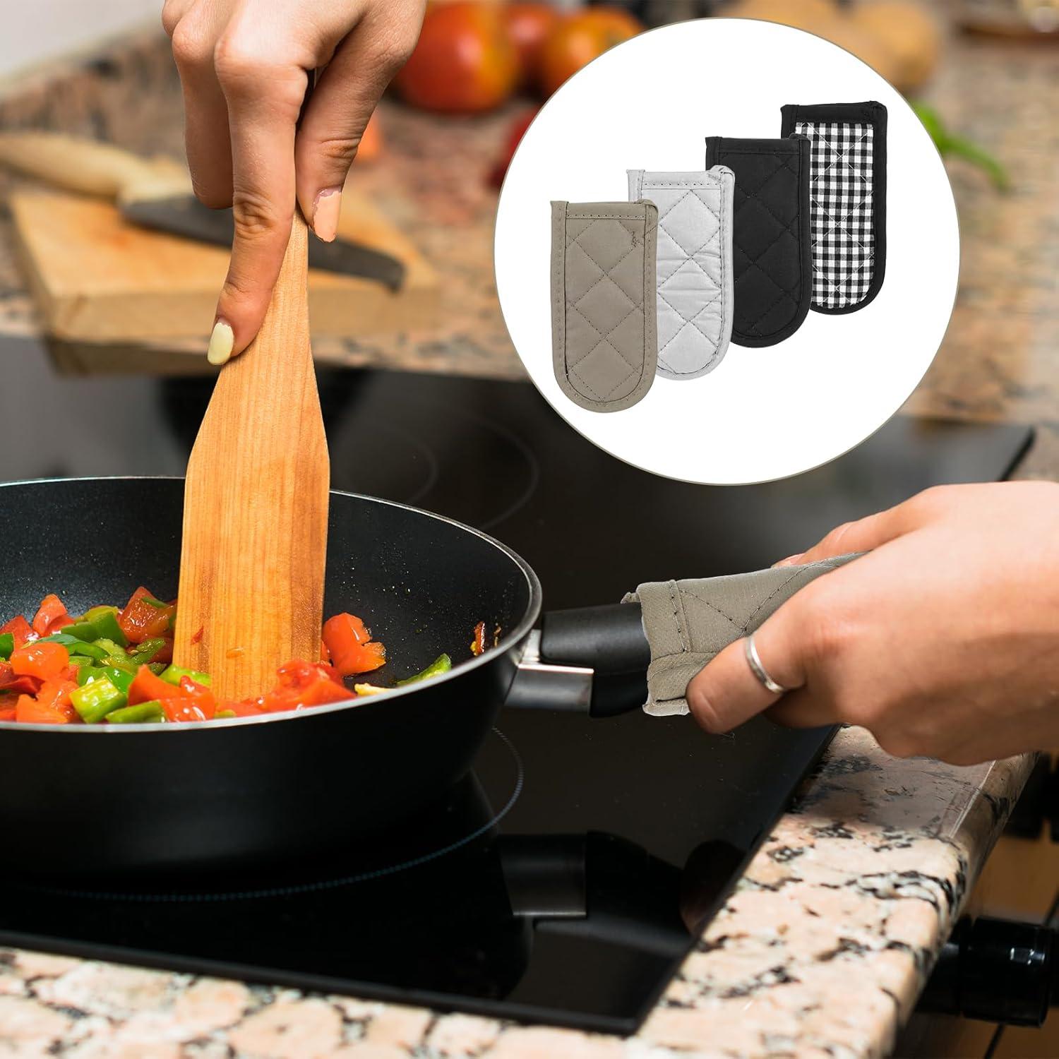 4 Fundas para Mangos de Sartenes Qianyu Resistentes al Calor