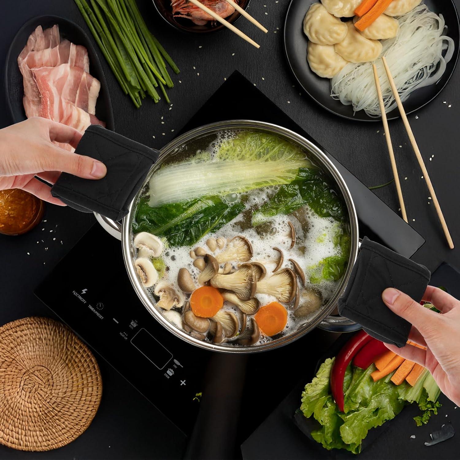 4 Fundas para Mangos de Sartenes Qianyu Resistentes al Calor