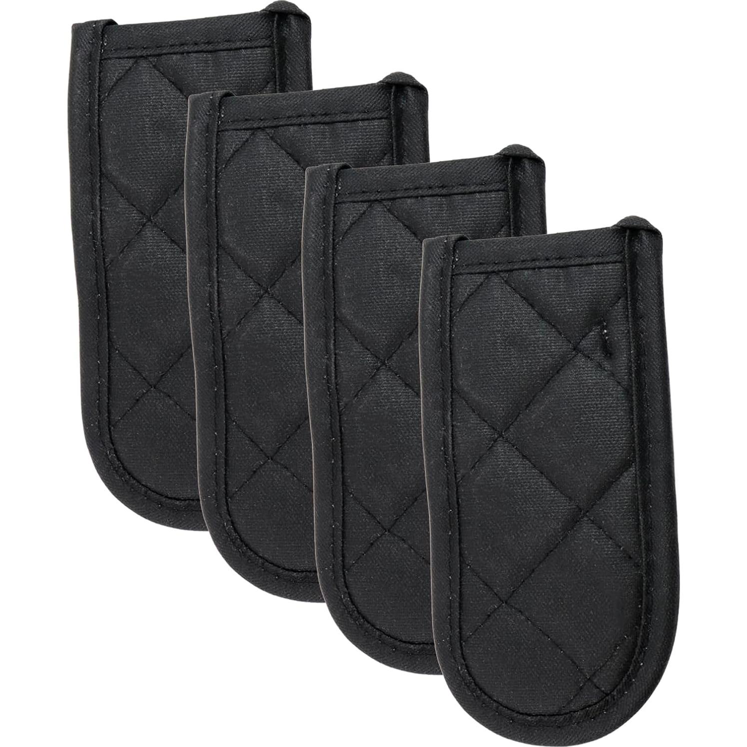 Cubiertas de Mango de Sartén de Hierro Fundido Antrader - 4 Piezas Resistentes al Calor