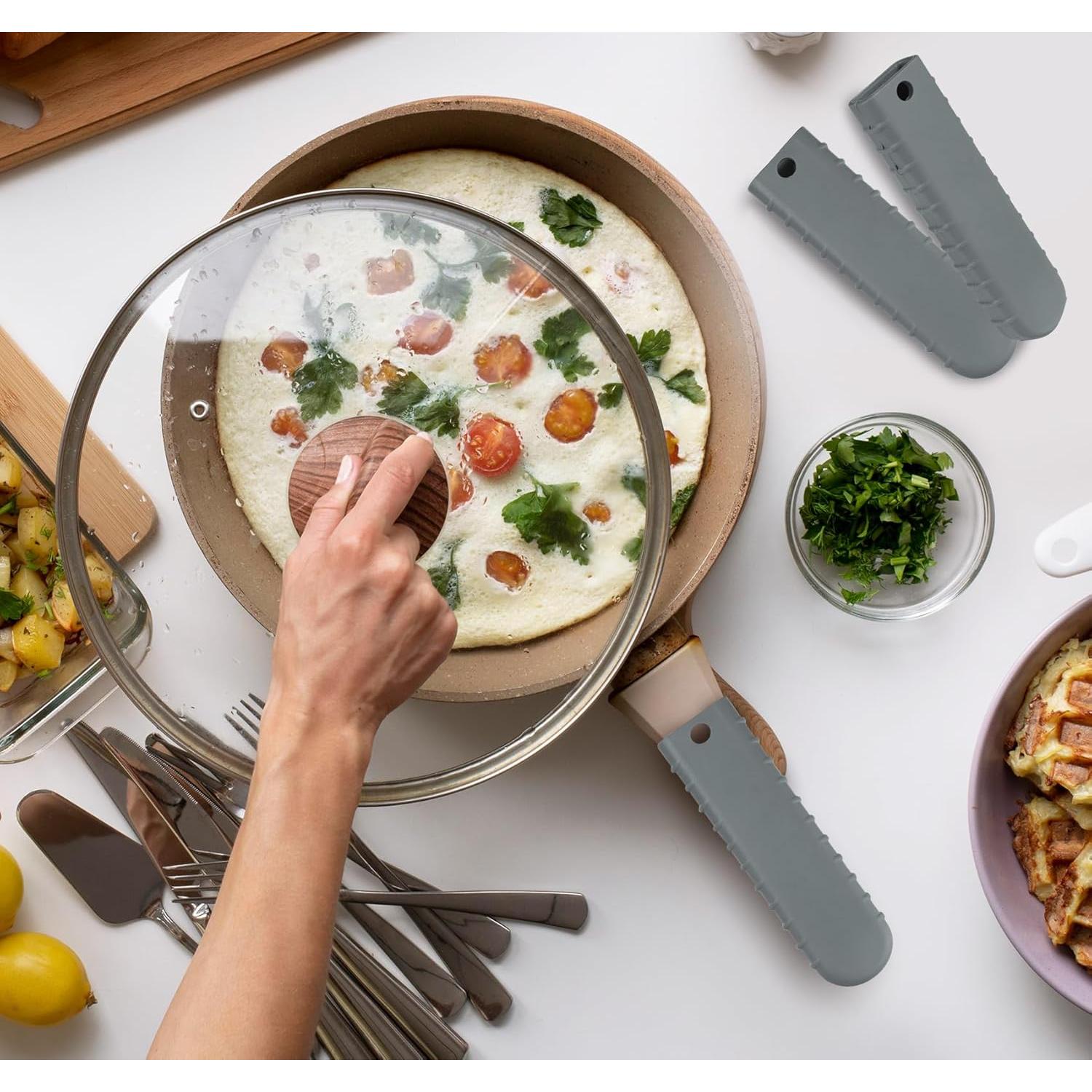 Cubierta de Mango de Silicona Webake para Sartén Hierro Fundido