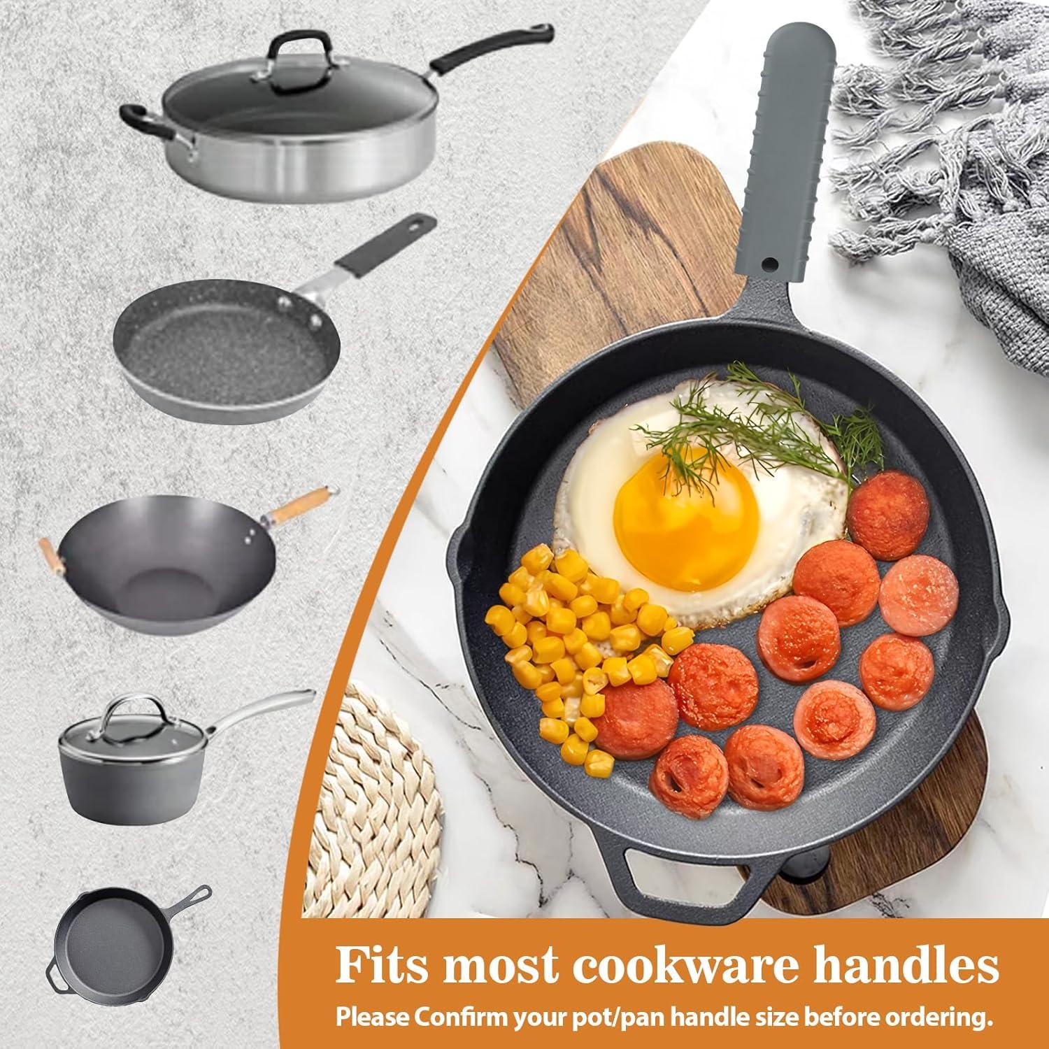 Cubierta de Mango de Silicona Webake para Sartén Hierro Fundido