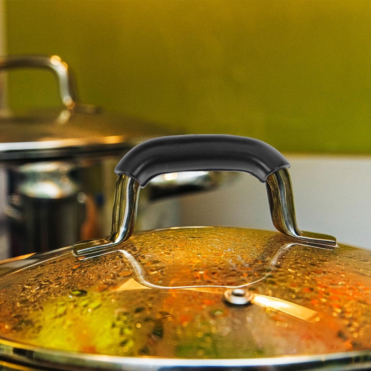 Fundas de Mango de Silicona BESTonZON - 10 Piezas Antideslizantes