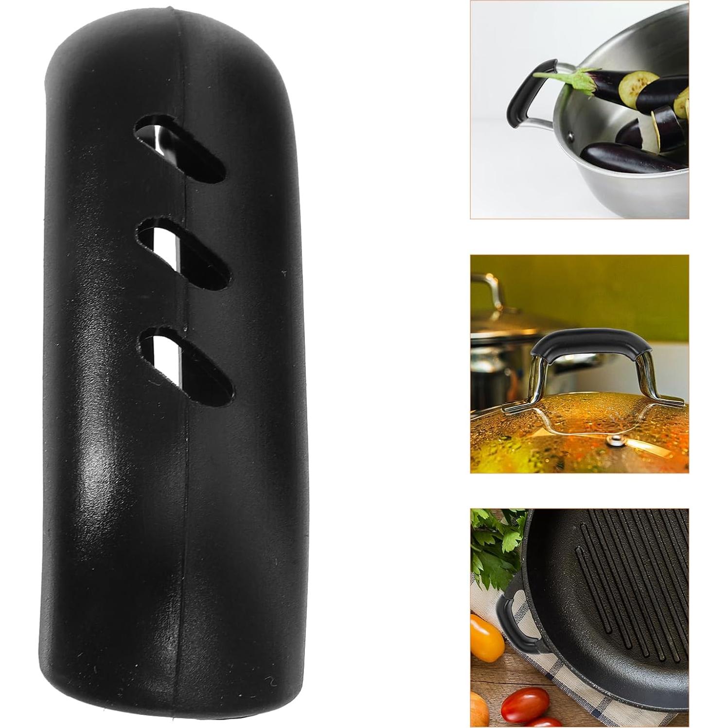 Fundas de Mango de Silicona BESTonZON - 10 Piezas Antideslizantes