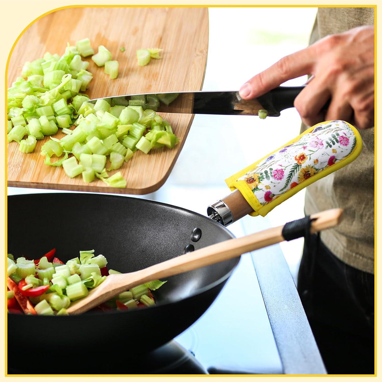 Patelai 8 Fundas para Mangos de Sartén de Hierro Fundido