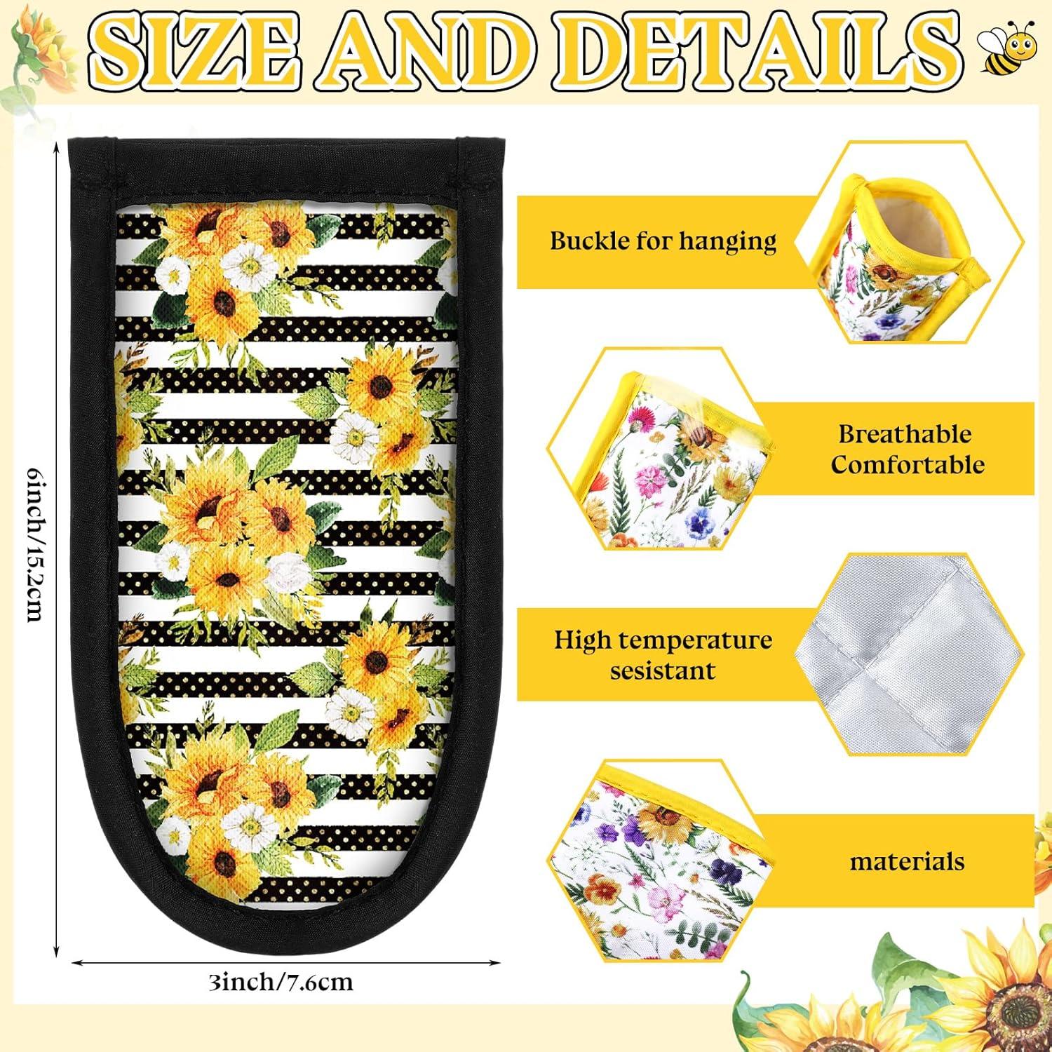 Patelai 8 Fundas para Mangos de Sartén de Hierro Fundido