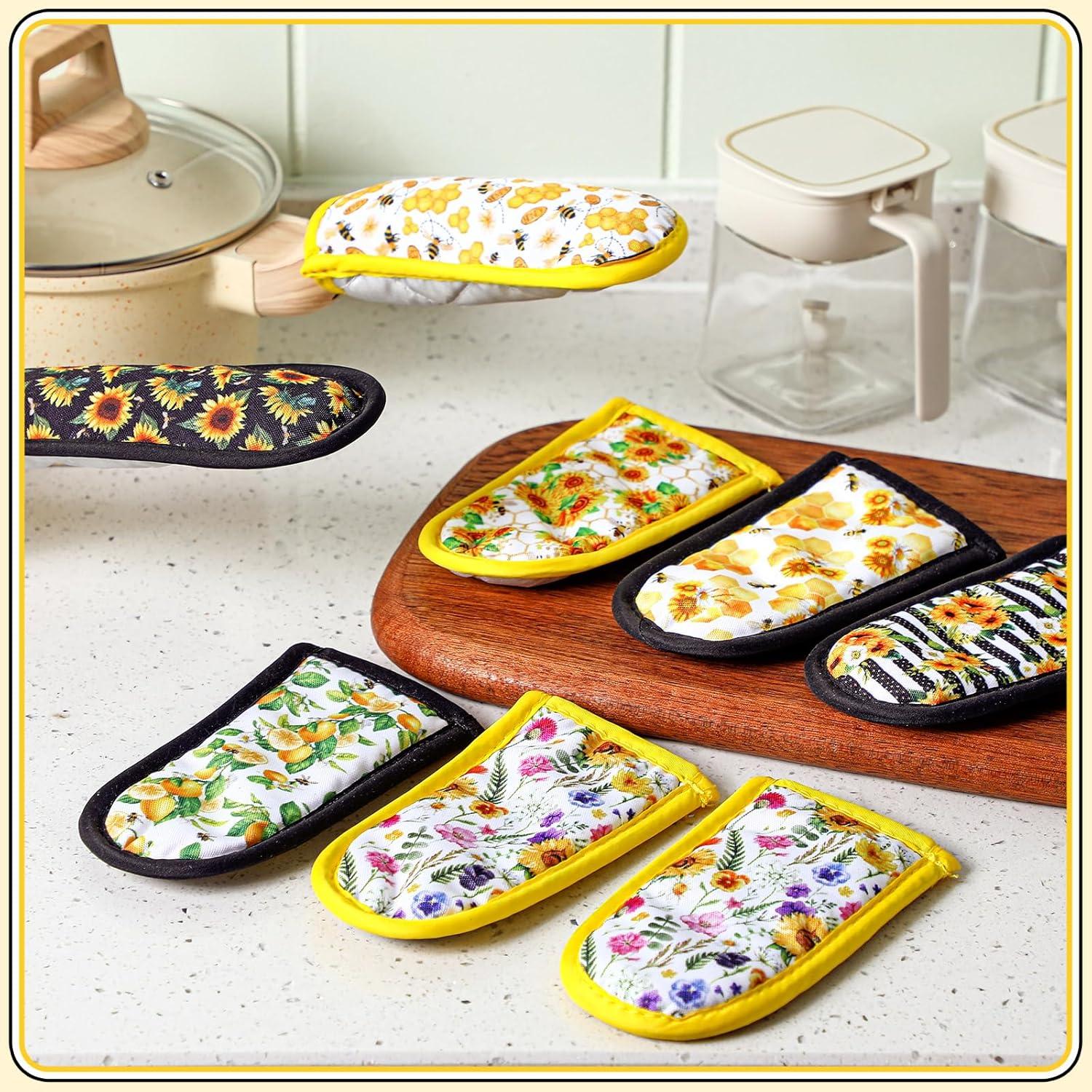 Patelai 8 Fundas para Mangos de Sartén de Hierro Fundido