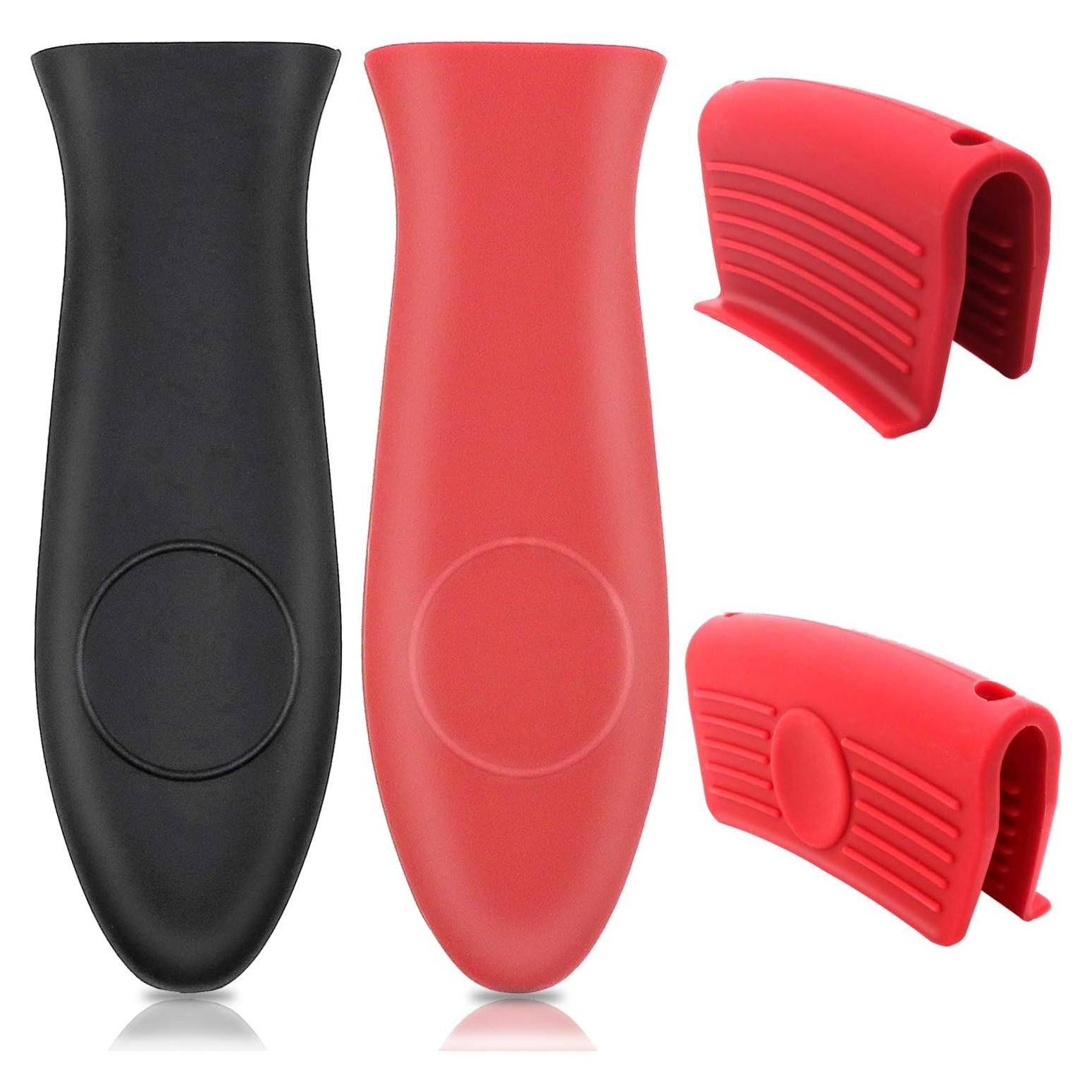 Soportes de Mango de Silicona Antideslizante AYWFEY - 4 Piezas