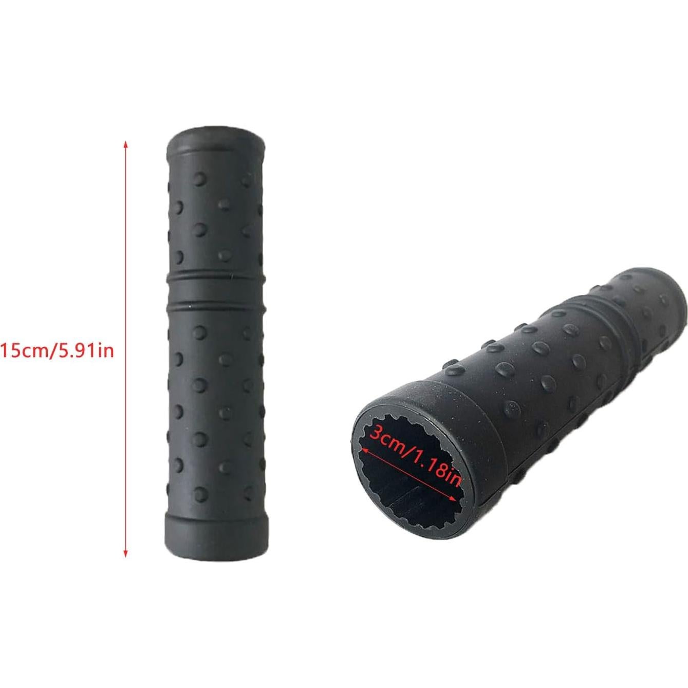 2 Piezas Manga de Silicona Aislante para Mango de Olla UtySty