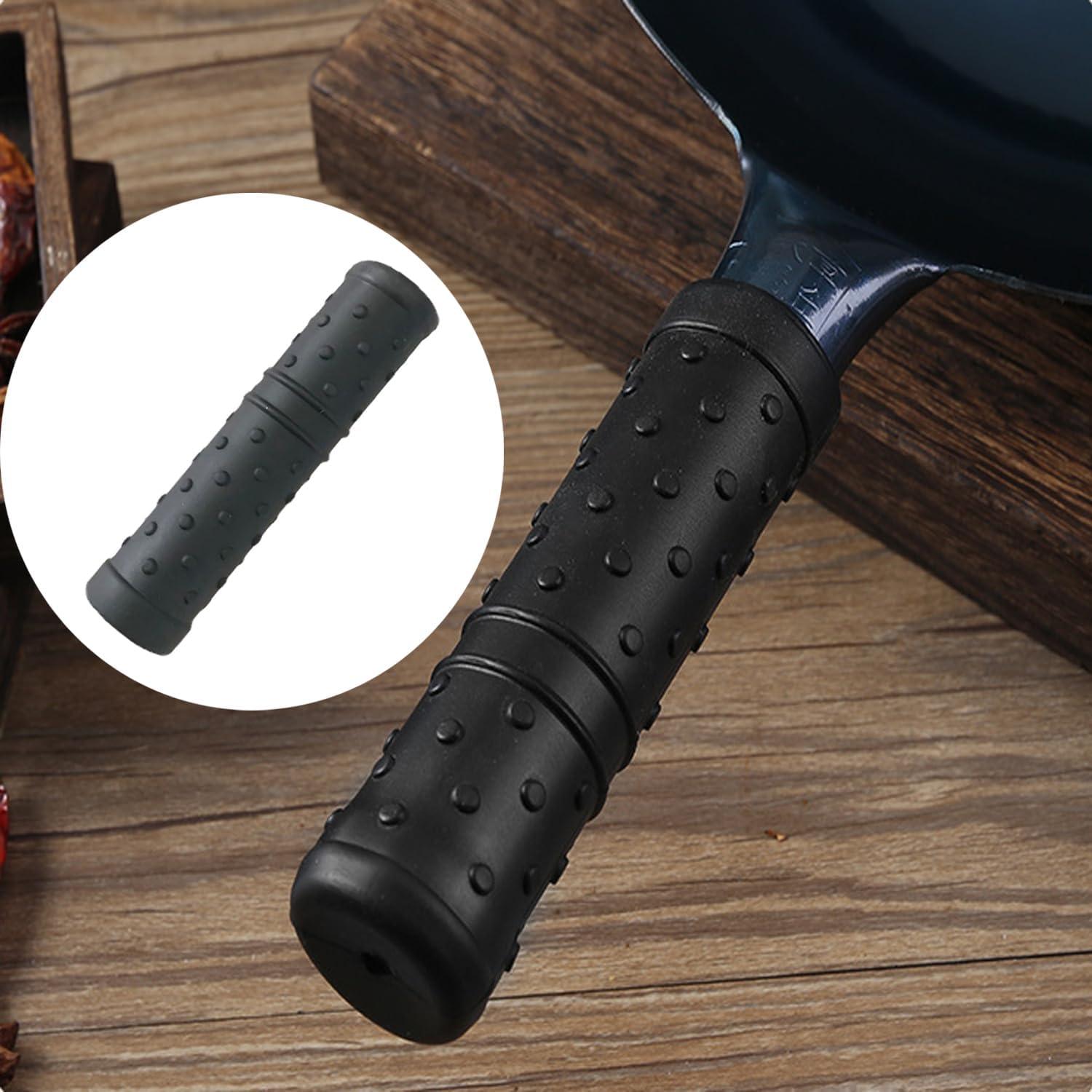 2 Piezas Manga de Silicona Aislante para Mango de Olla UtySty