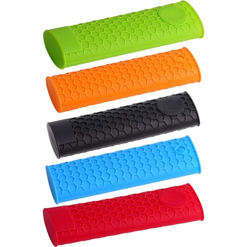 Funda de Mango de Silicona DOITOOL 4 Piezas - Aislamiento Caliente