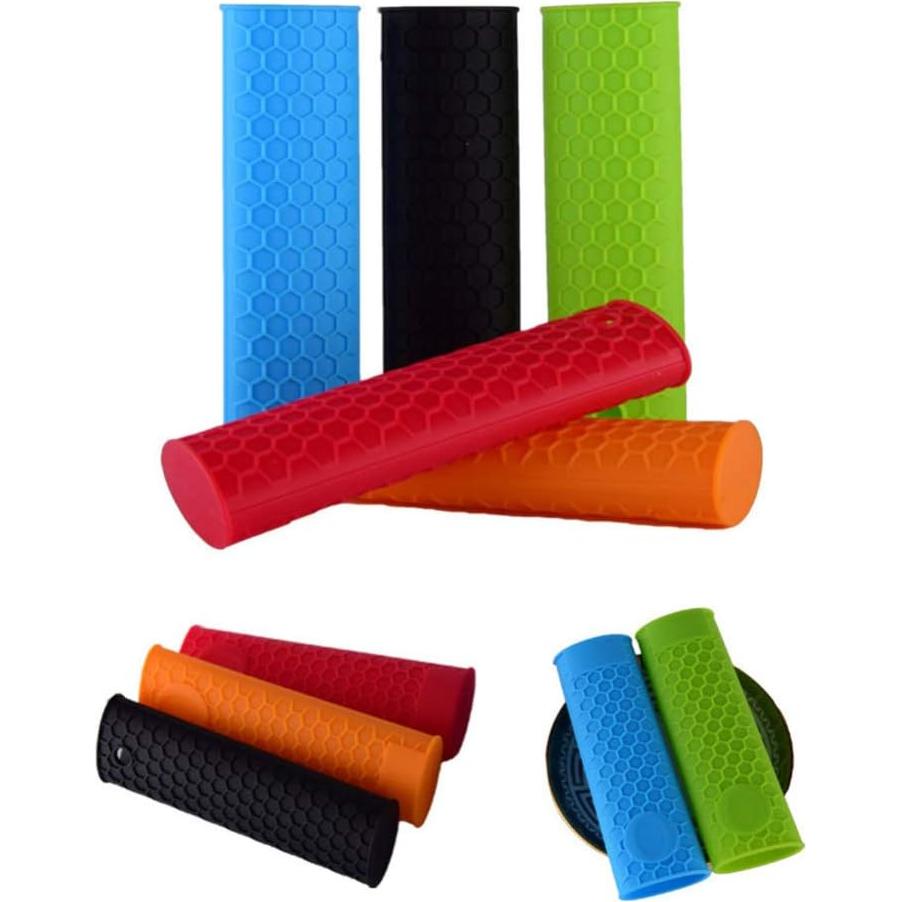 Funda de Mango de Silicona DOITOOL 4 Piezas - Aislamiento Caliente