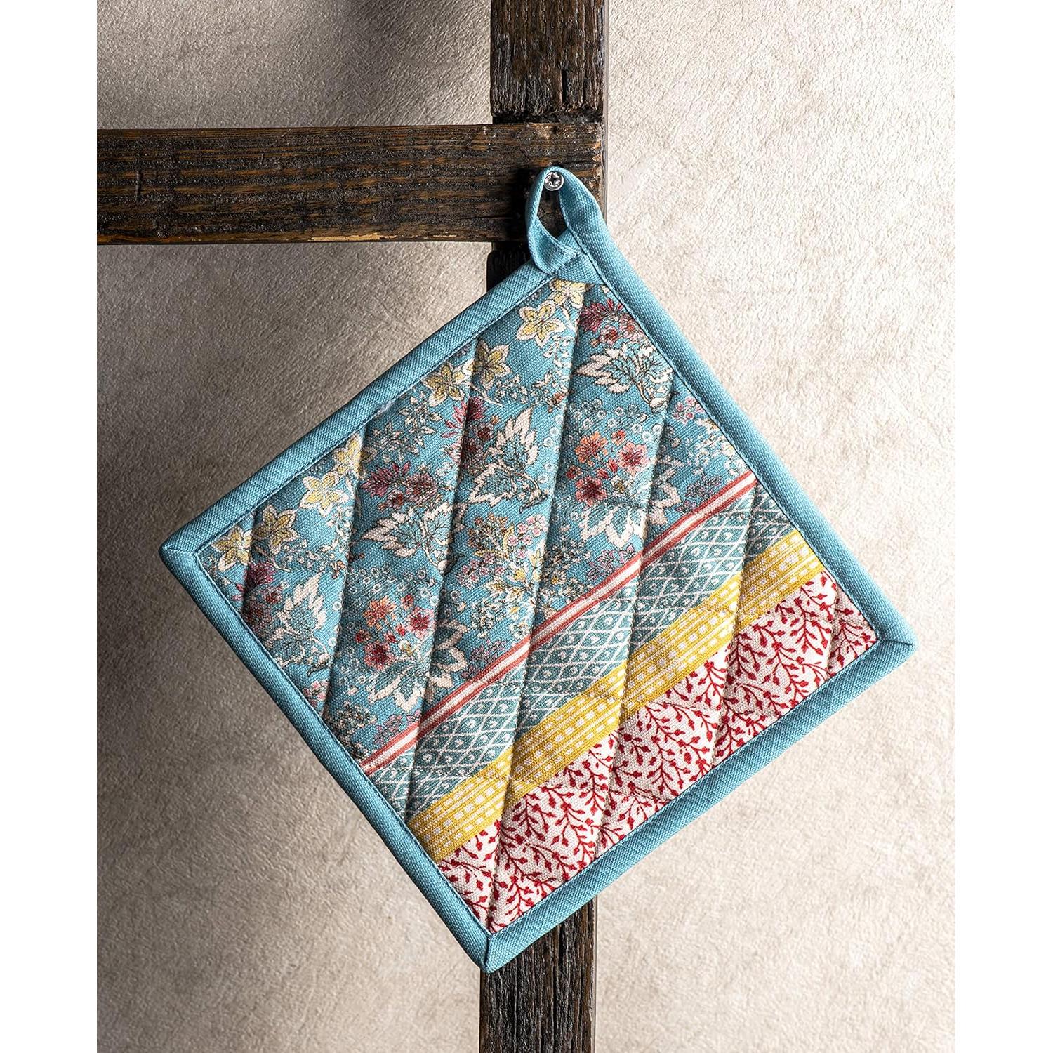 Agarrador de Cocina Maison d' Hermine 20x20 cm Algodón Marquise