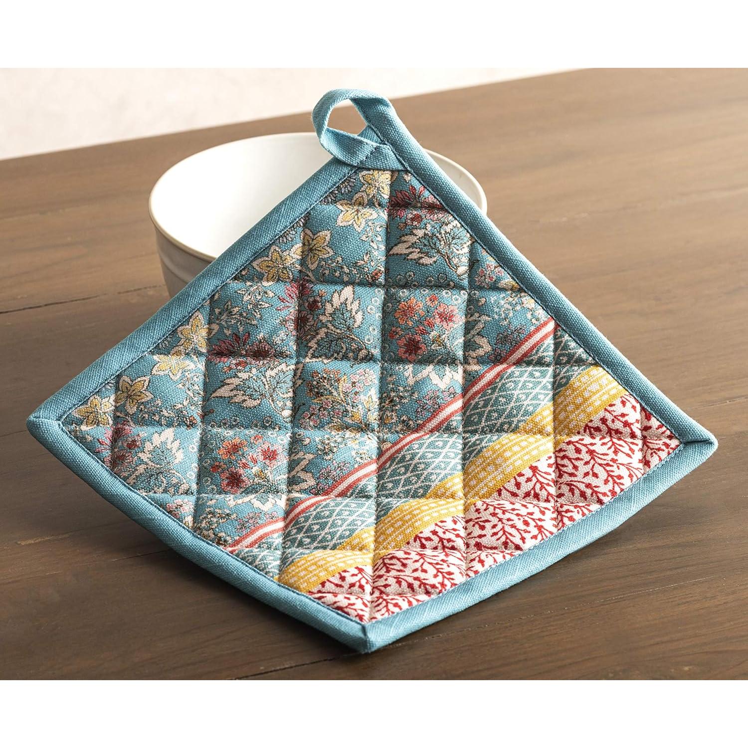 Agarrador de Cocina Maison d' Hermine 20x20 cm Algodón Marquise