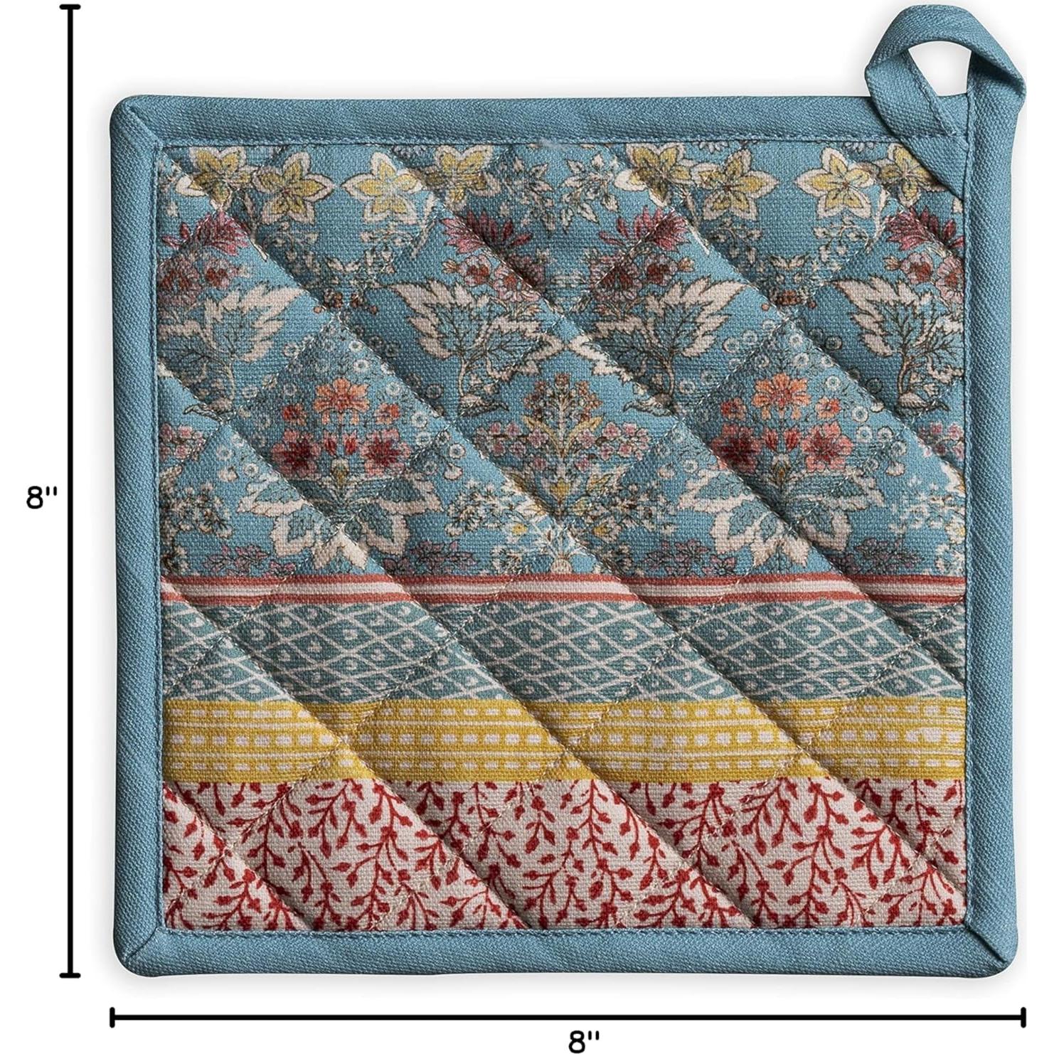 Agarrador de Cocina Maison d' Hermine 20x20 cm Algodón Marquise