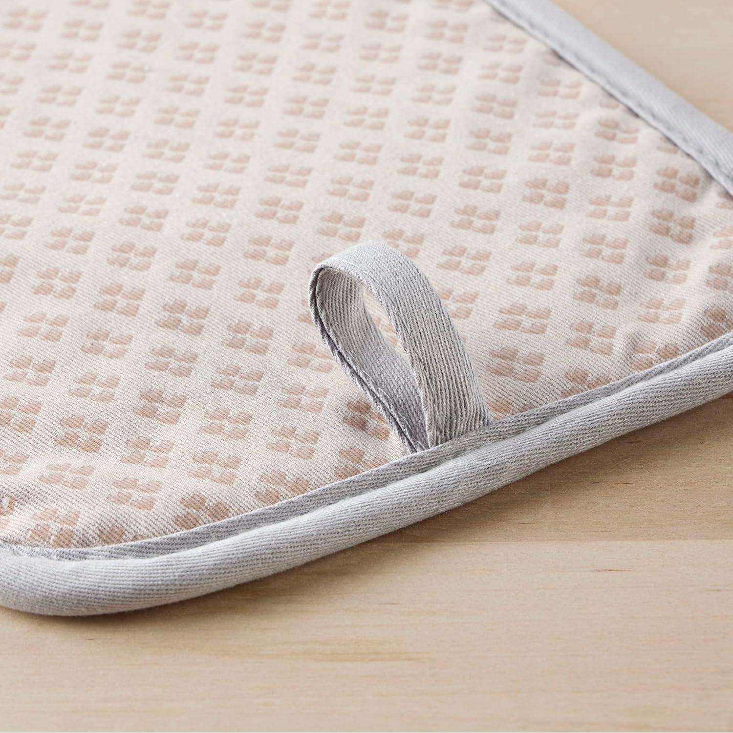 Juego de 2 agarraderas KitchenAid Asteroid Beige 17.78x25.4cm