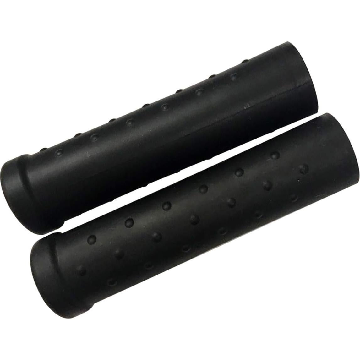 Cubierta de mango de silicona ZhenSanHuan, juego de 2, negra