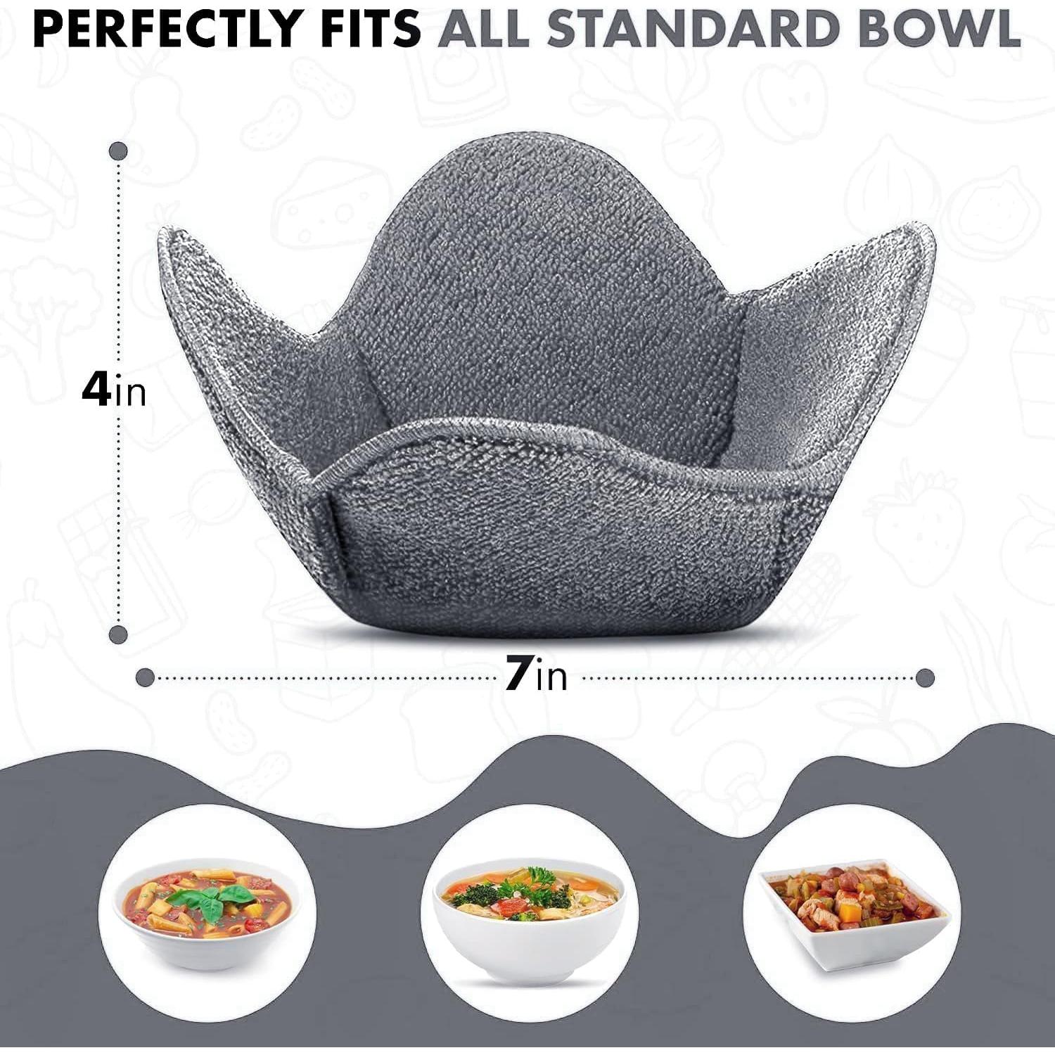 Set de 4 Calentadores de Tazones Trendsettings Gris